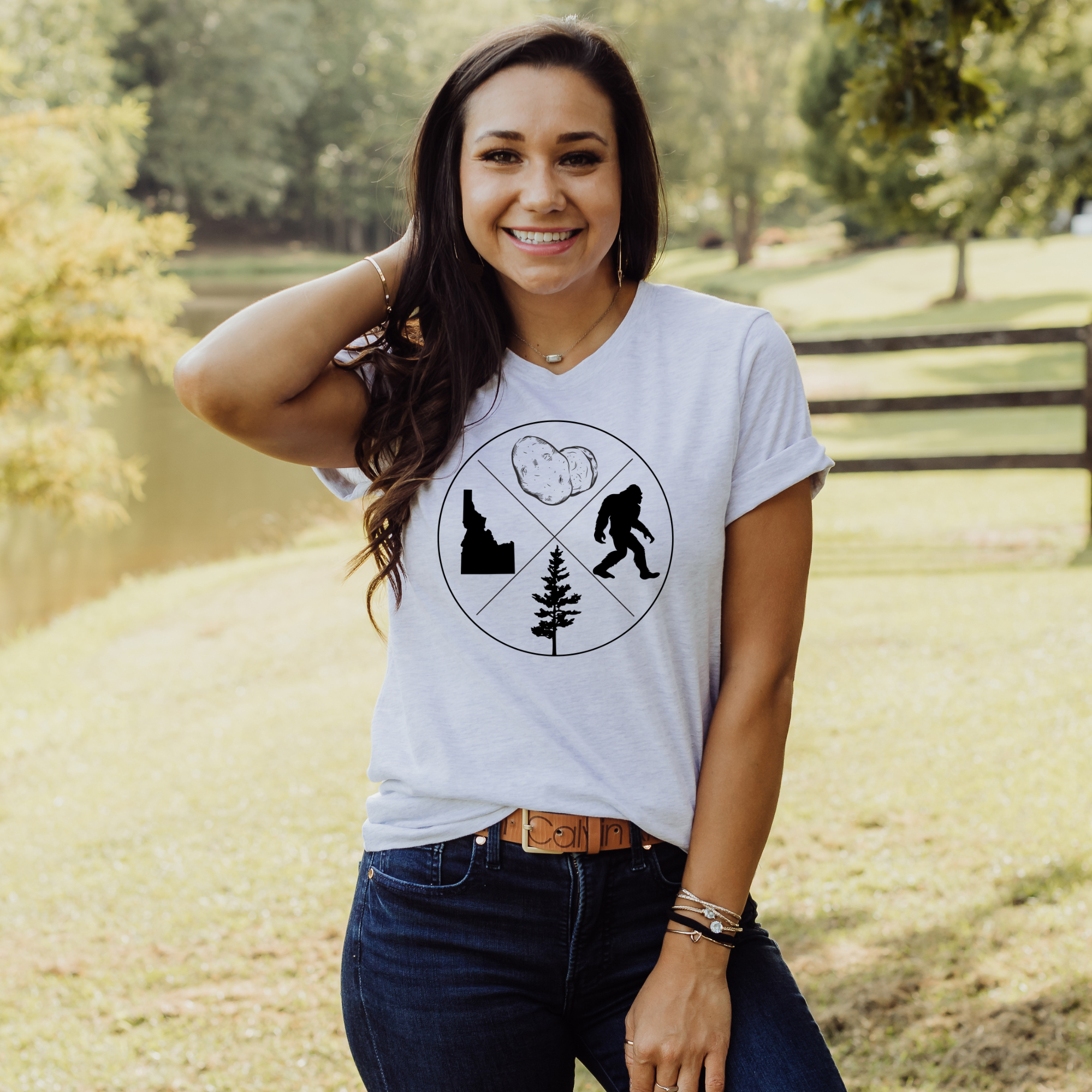 Idaho's Favorite Things Tshirt *Unisex Fit* Hoodie, Sweatshirt | PodTeesHub.com