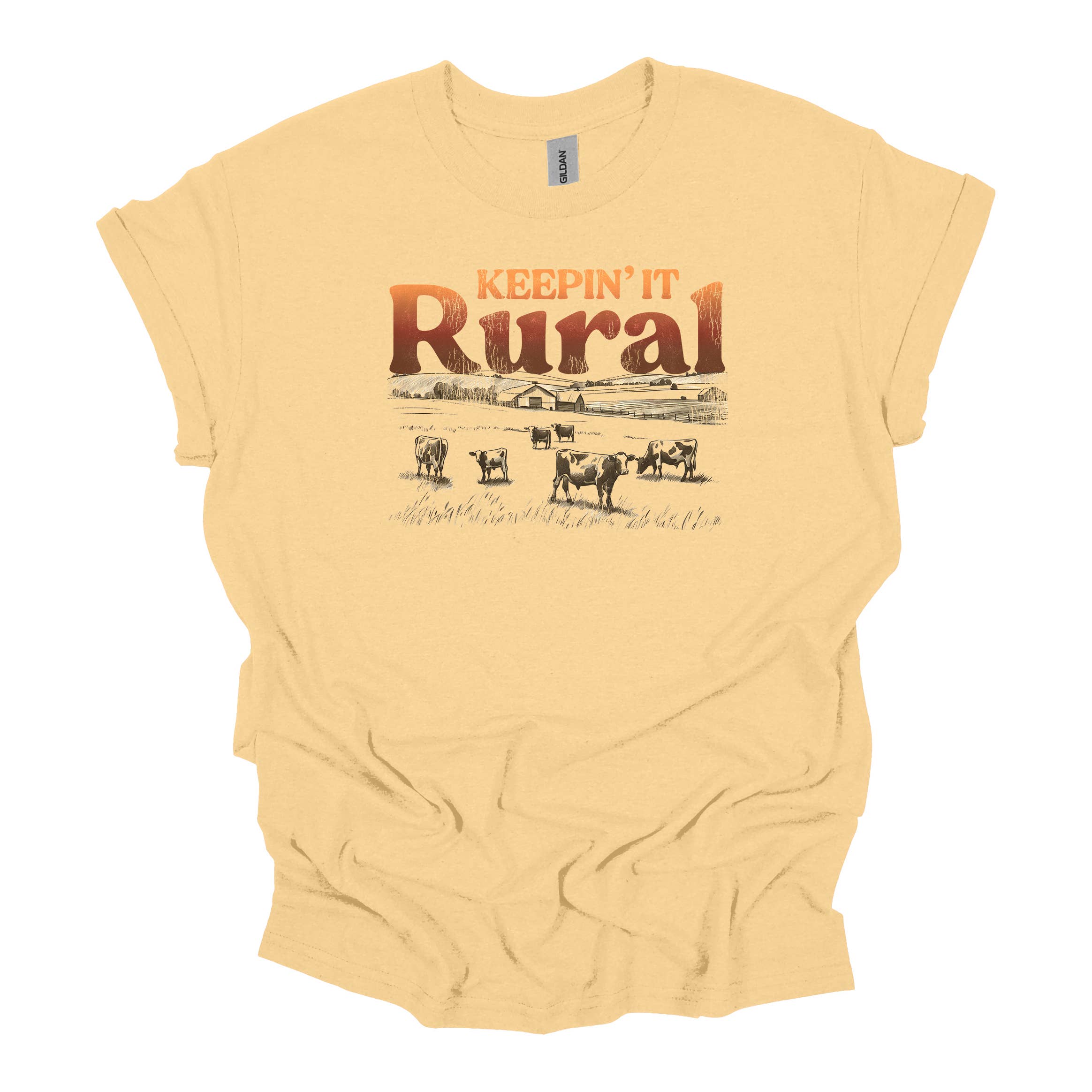Keepin It Rural Tee Hoodie, Sweatshirt | PodTeesHub.com