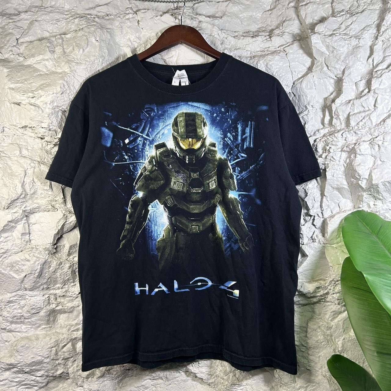 Other 2012 Halo 4 Master Chief Xbox Promo Tee Size Large Hoodie, Sweatshirt | PodTeesHub.com