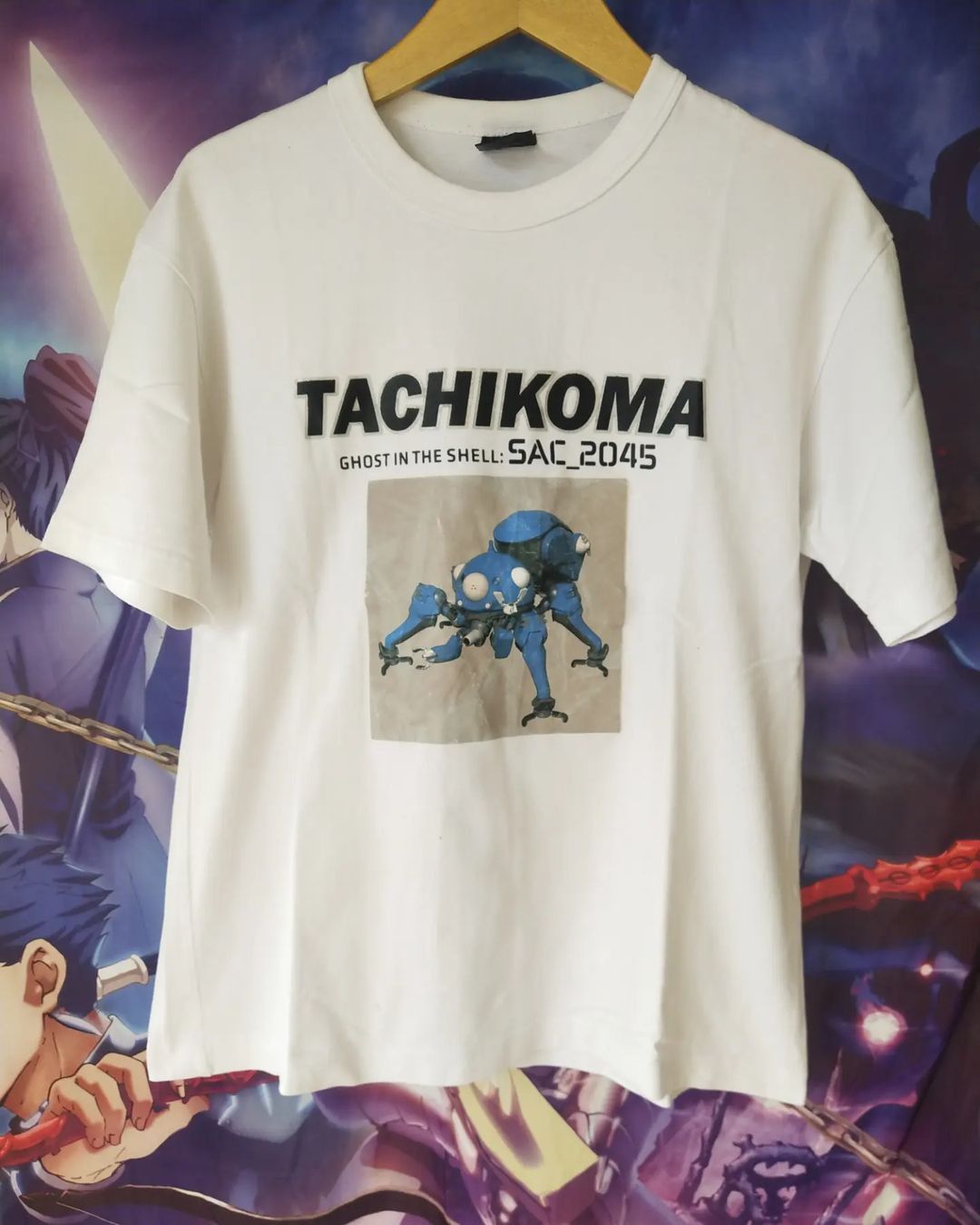 Japanese Brand Ghost In The Shell X Gu Tachikoma Anime Tees Hoodie, Sweatshirt | PodTeesHub.com