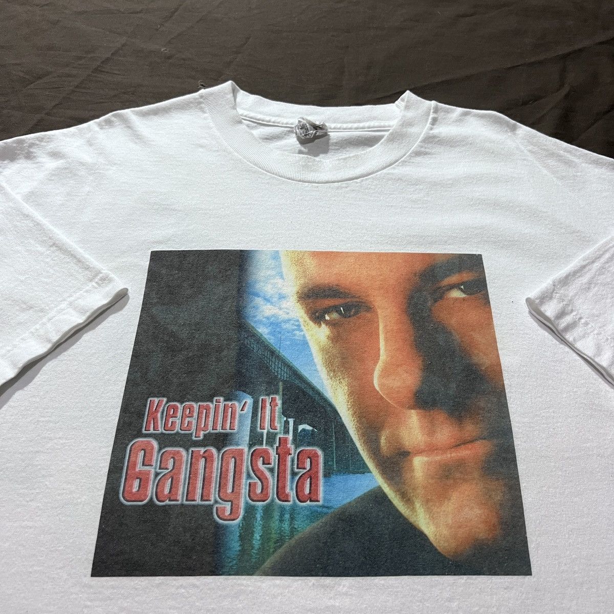 Vintage Y2k The Sopranos Promo Movie Tee Xl Hoodie, Sweatshirt | PodTeesHub.com