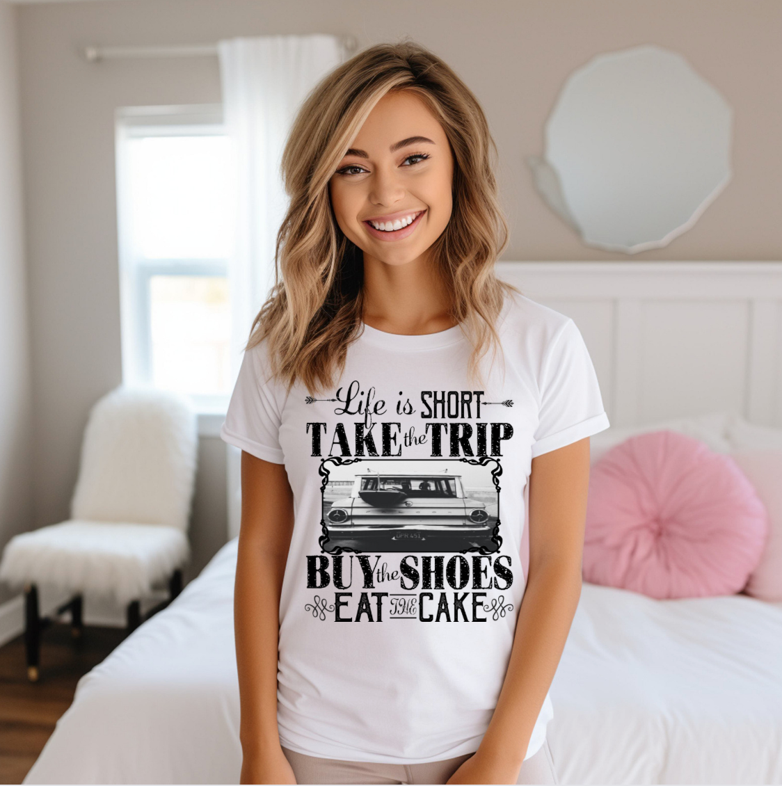 Life Is Short Graphic Tee Hoodie, Sweatshirt | PodTeesHub.com