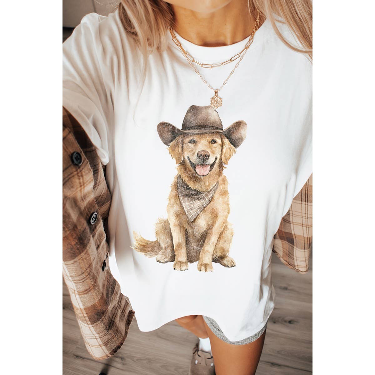 Golden Retriever Vintage Graphic Oversized Tee Hoodie, Sweatshirt | PodTeesHub.com