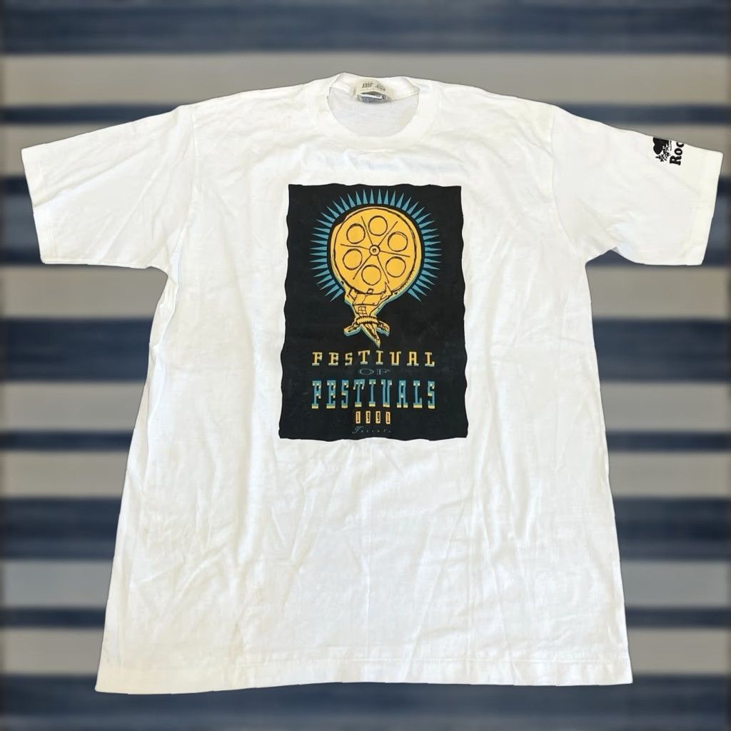 Roots Vintage Tiff 1991 Toronto International Film Festival T Shirt Roots Xl White Art Logo Unisex A Hoodie, Sweatshirt