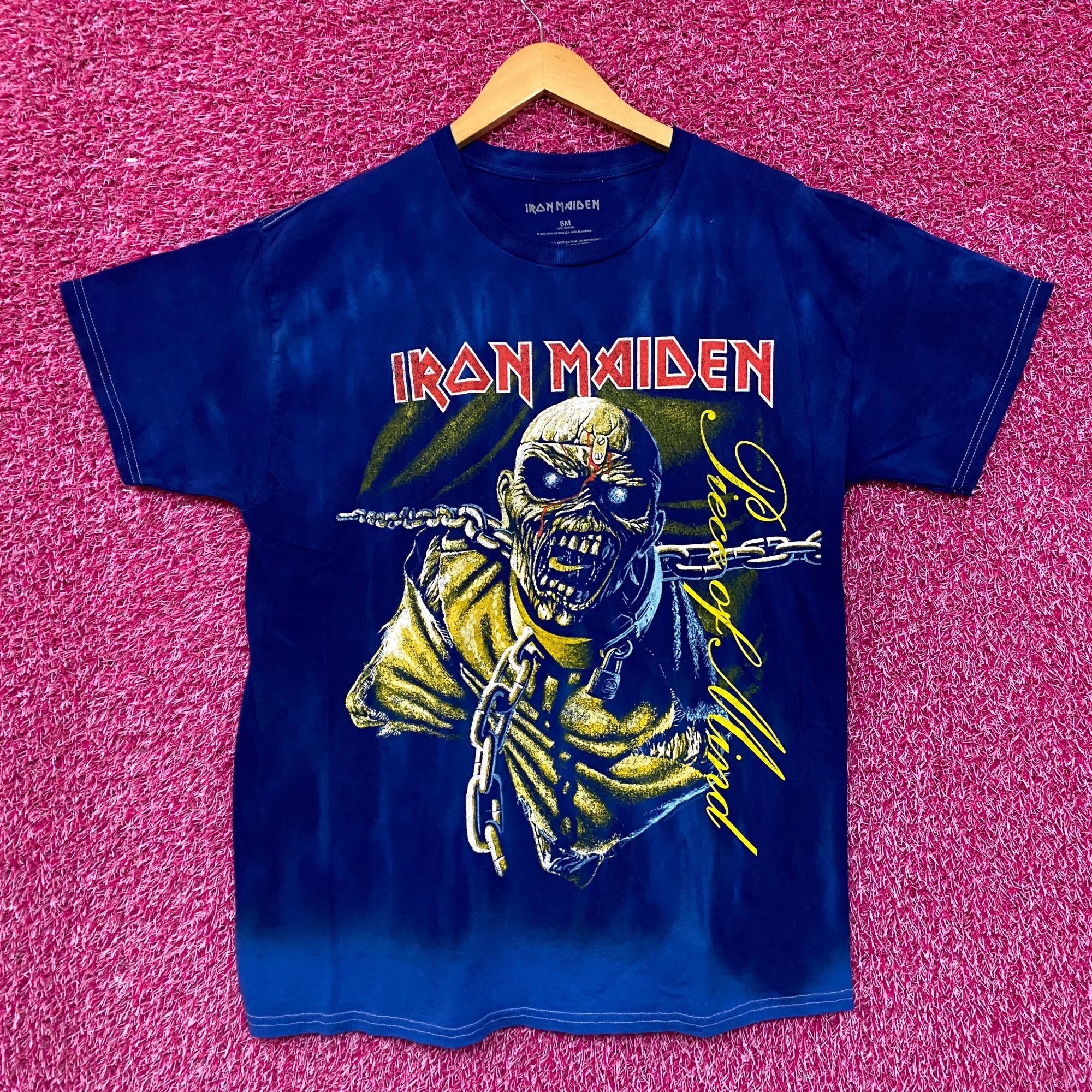 Maiden Iron Maiden Piece Mind Tie Dye Size Smal T-Shirts, Hoodie, Sweatshirt