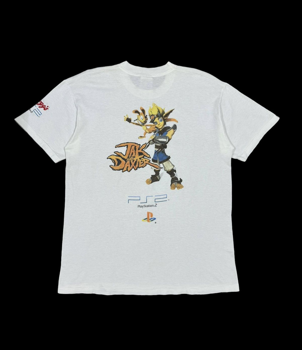 Vintage Vtg 90 S Jak Daxter Playstation 2 Game Tee Hoodie, Sweatshirt | PodTeesHub.com