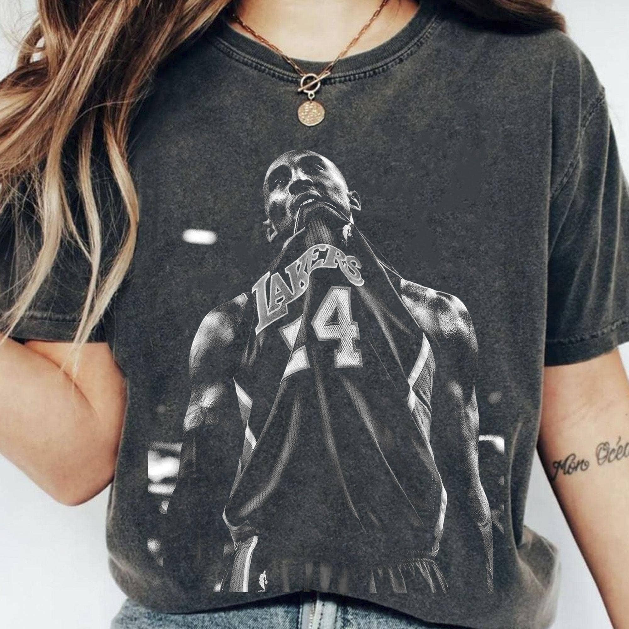 Kobe Bryant Vintage Basketball T-Shirt Unisex Bootleg Merch Hoodie, Sweatshirt | PodTeesHub.com
