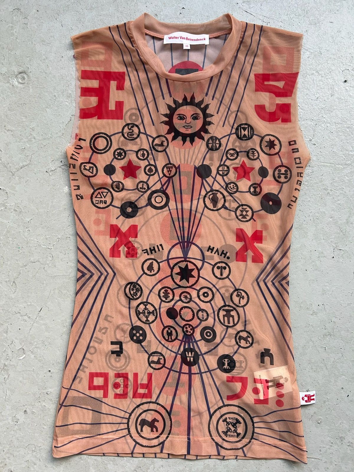 Van Beirendonck Walter Van Beirendonck Graphic Print Sleeveless Top T-Shirts, Hoodie, Sweatshirt | PodTeesHub.com