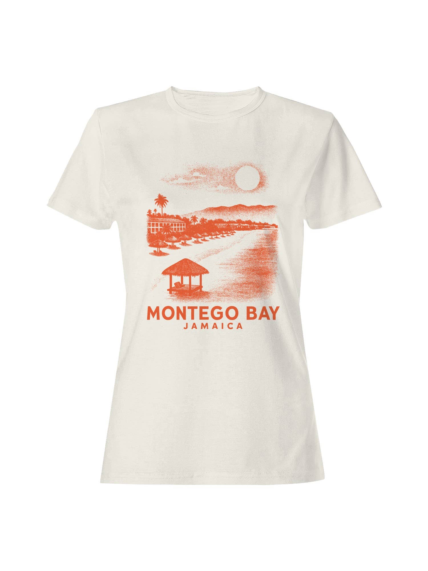 Montego Bay Sunset Paradise Women's T-Shirt Hoodie, Sweatshirt | PodTeesHub.com