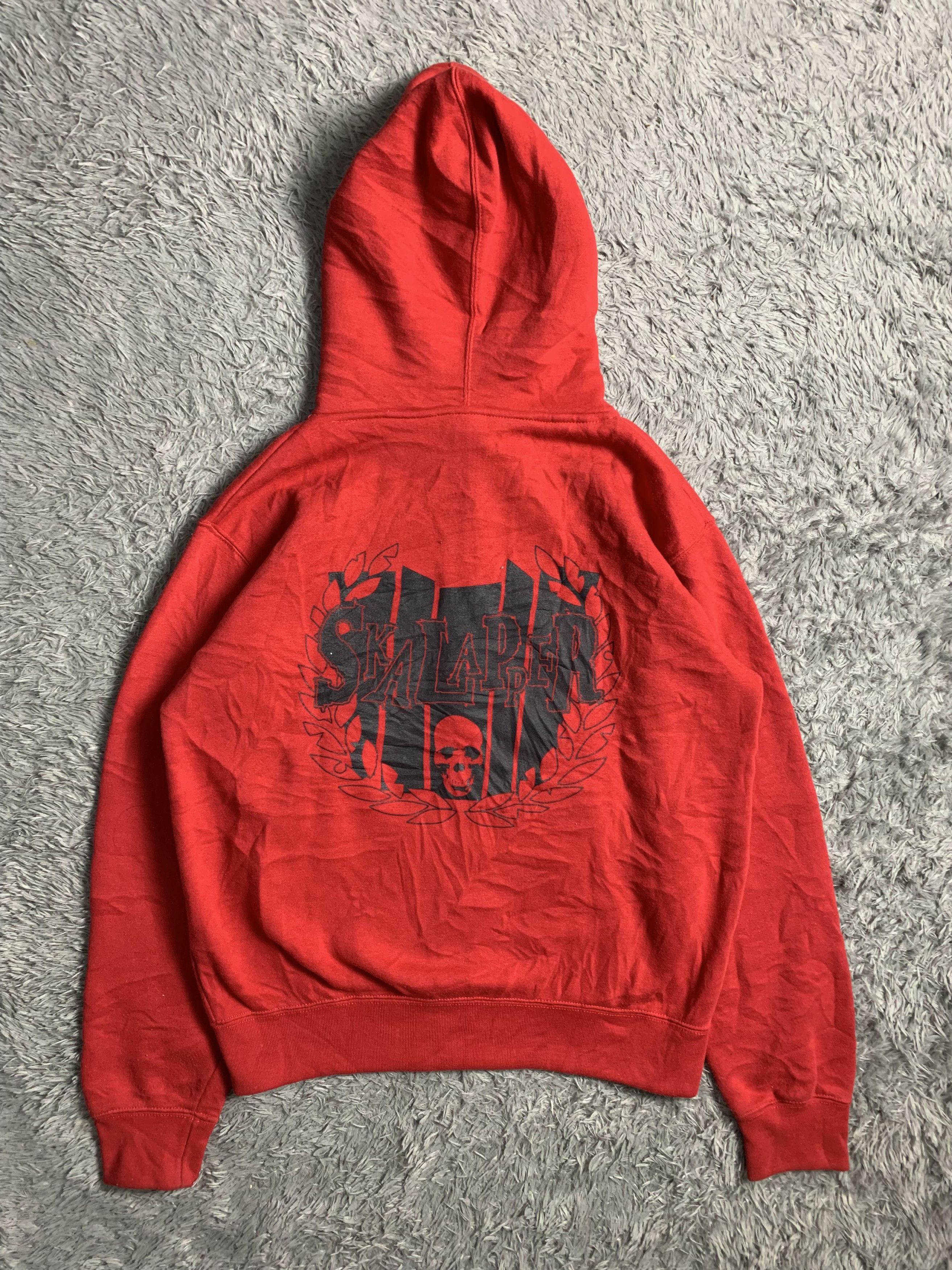 Band Tees Vintage Hoodie Skull Bones Y2k Ska Punk Skalaper Sweatshirt | PodTeesHub.com