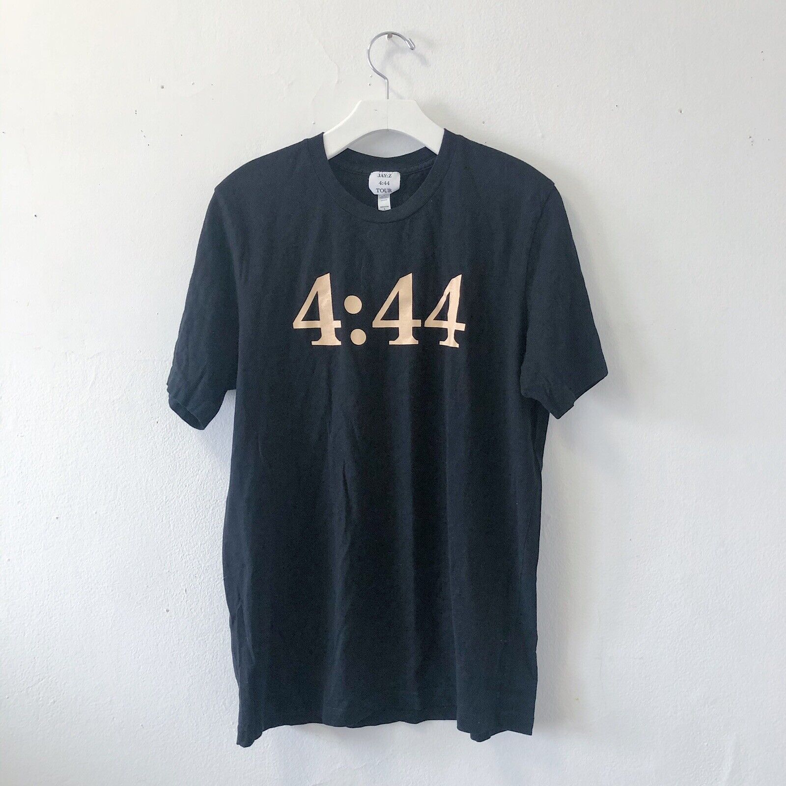 Rap Tees Jay Z 4 44 Album Tour Toronto Show Black T Shirt Rare L Hoodie, Sweatshirt | PodTeesHub.com