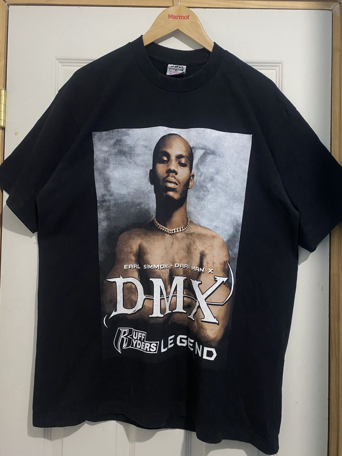 Ruff Ryders X Vintage Vintage Dmx Legend Rap Tee Merch Ny Ruff Ryders Hoodie, Sweatshirt | PodTeesHub.com