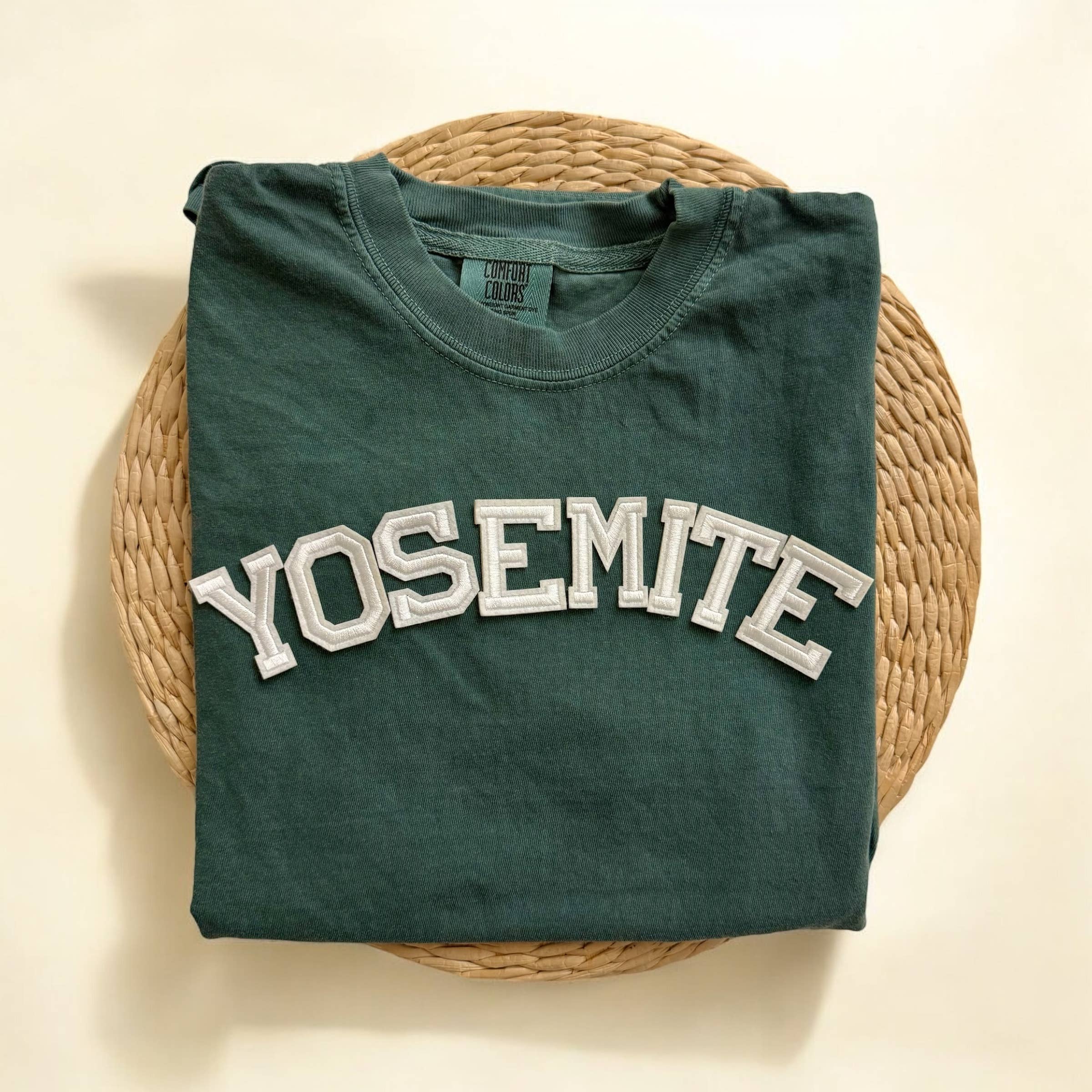 Yosemite National Park Comfort Colors Shirt, Hiking Tee Hoodie, Sweatshirt | PodTeesHub.com