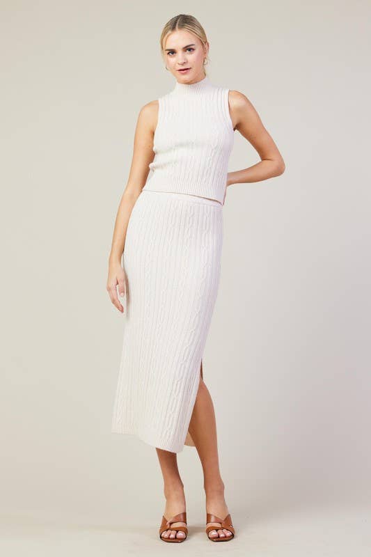 Cable Sweater Midi Skirt T-Shirts, Hoodie, Sweatshirt | PodTeesHub.com
