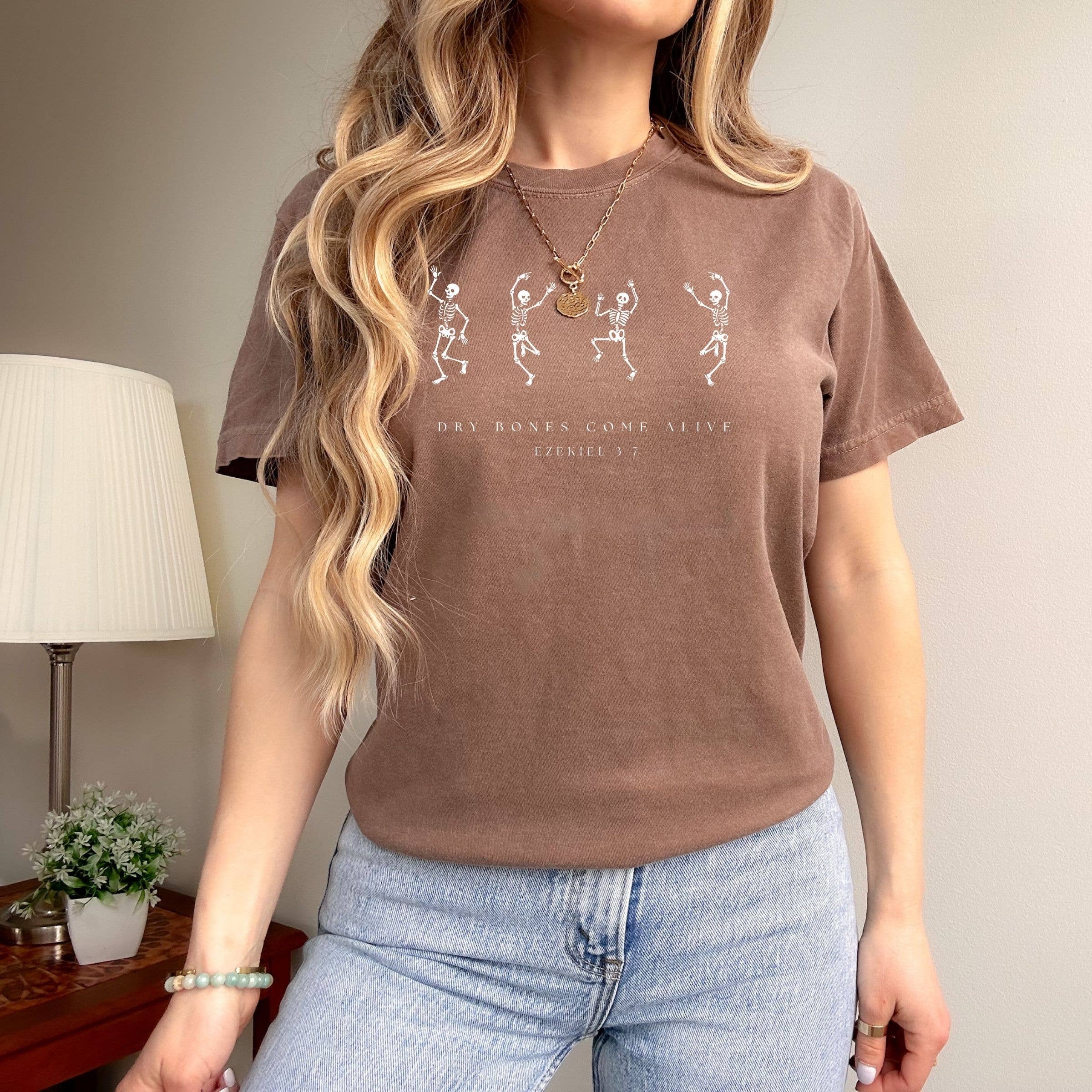 Dry Bones Come Alive Fall Graphic Tee - Christian Tee Hoodie, Sweatshirt | PodTeesHub.com