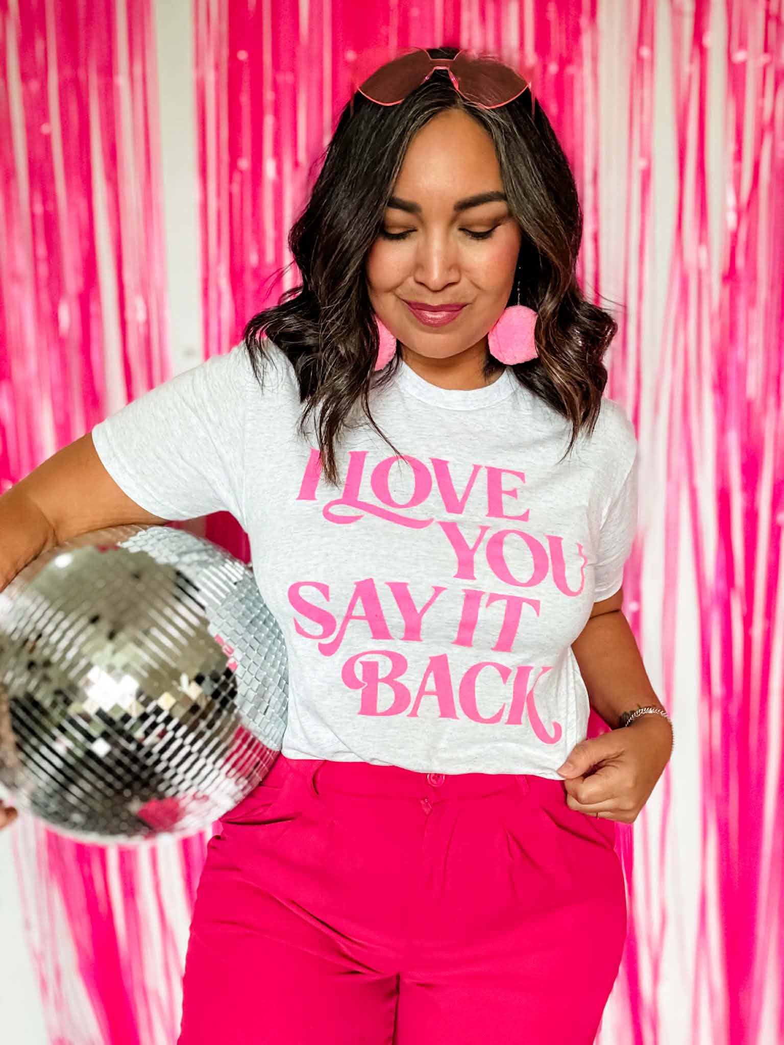 I Love You Say It Back Graphic Tee, Valentine's Shirt Hoodie, Sweatshirt | PodTeesHub.com