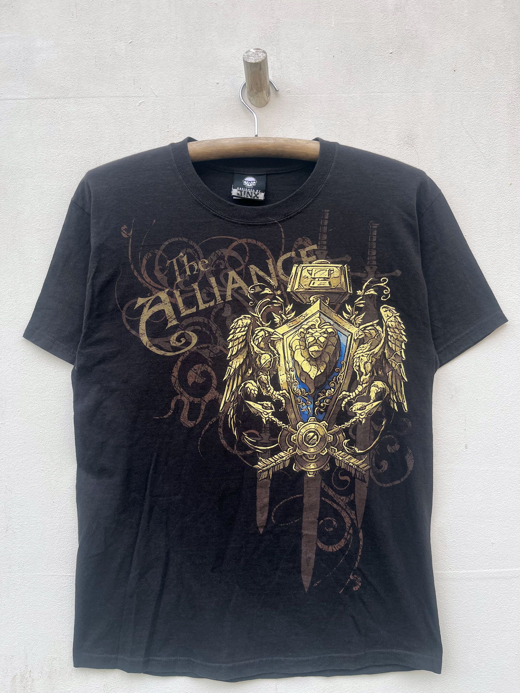 Sci Fi Fantasy Vintage Jinx The Alliance Blizzard Entertainment Gaming T-Shirts, Hoodie, Sweatshirt | PodTeesHub.com
