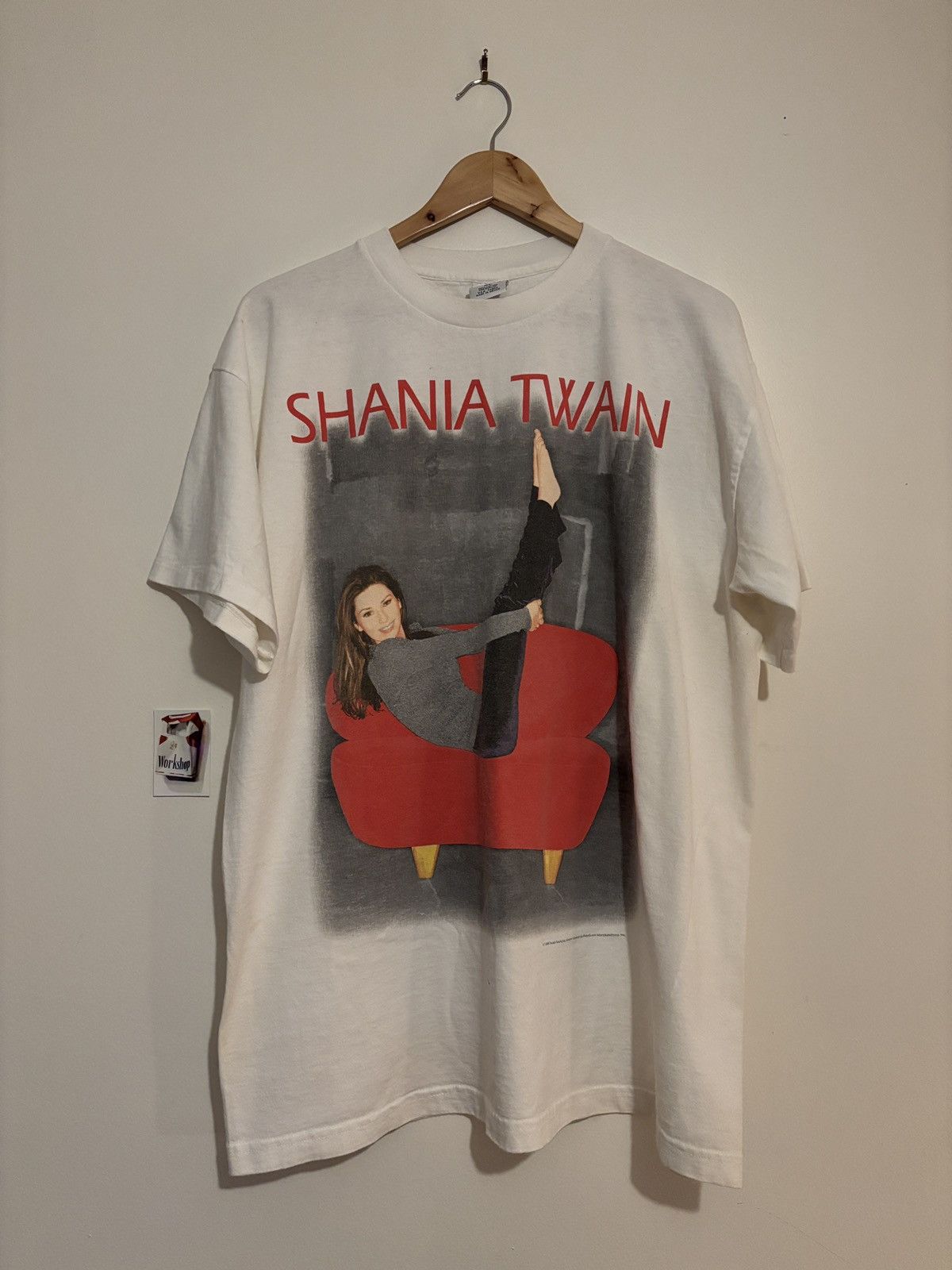 Vintage 1998 Shania Twain World Tour Tee Shirt Hoodie, Sweatshirt | PodTeesHub.com