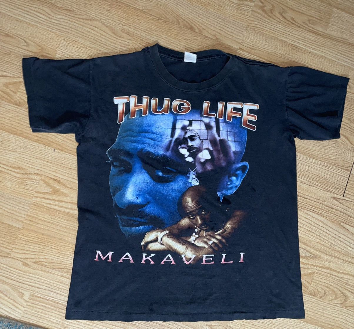 Other Vintage 90s Tupac Shakur Memorial Rap T Shirt Size Xl Hoodie, Sweatshirt | PodTeesHub.com