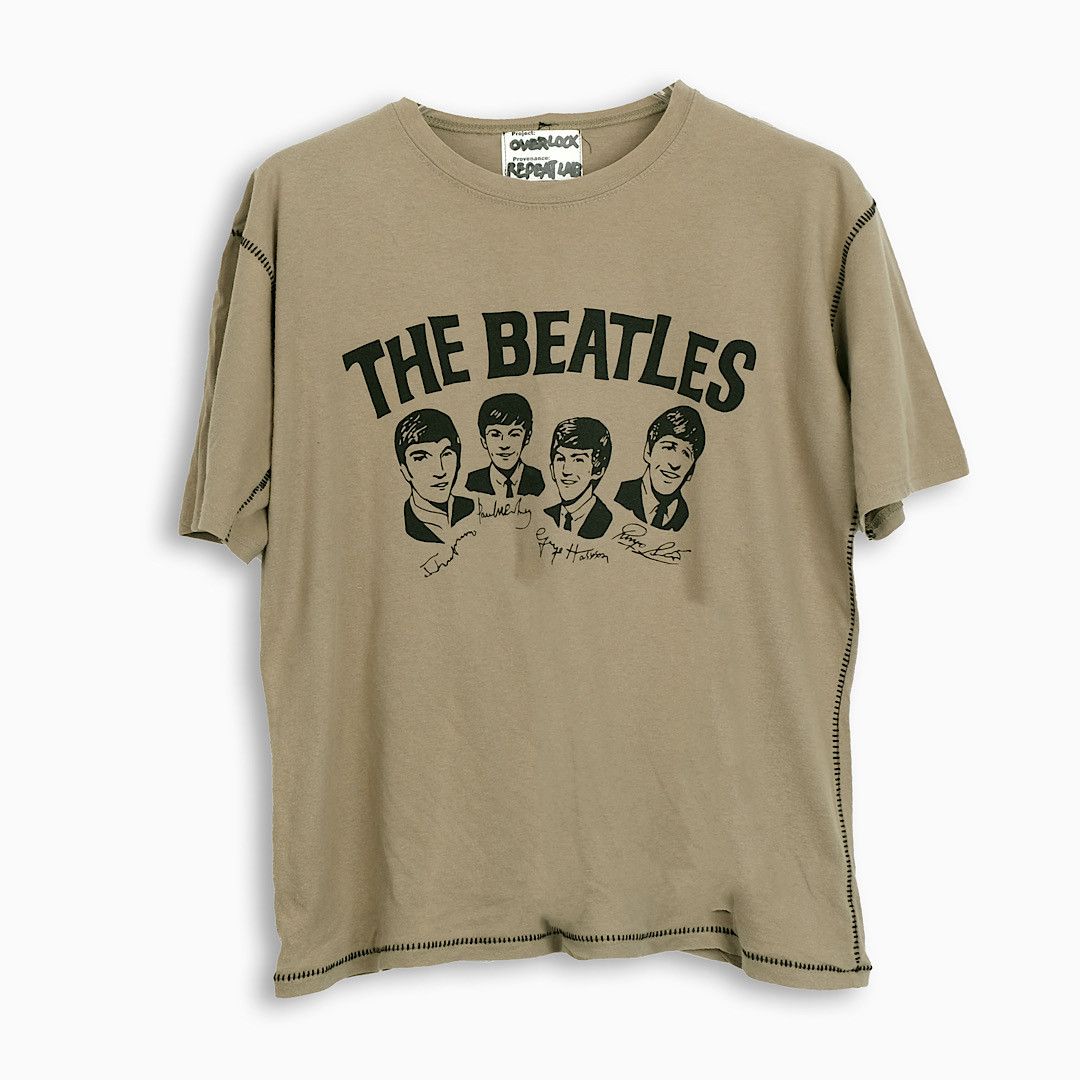 Vintage Repeat Plus Re Overlock Vintage Print T Shirt Remake Size 5 Hoodie, Sweatshirt | PodTeesHub.com