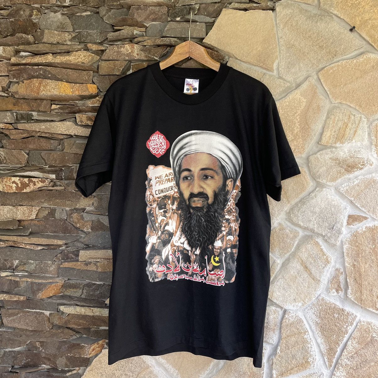 Rap Tees Vintage Osama Bin Laden Bootleg Rap T Shirt Hoodie, Sweatshirt | PodTeesHub.com