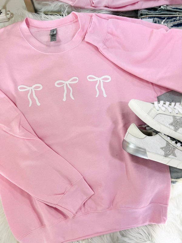 Simple Ribbon Trio Puff Sweatshirt T-Shirts, Hoodie | PodTeesHub.com