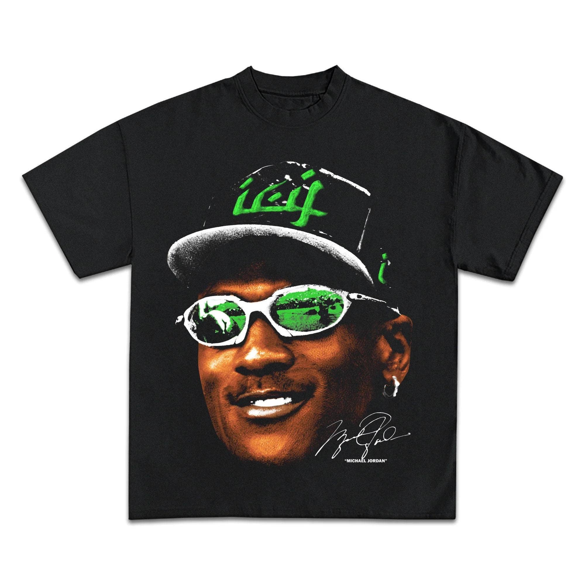 Green Streetwear Oversized Box Tee Shirt - Y2K Graphic Hoodie, Sweatshirt | PodTeesHub.com