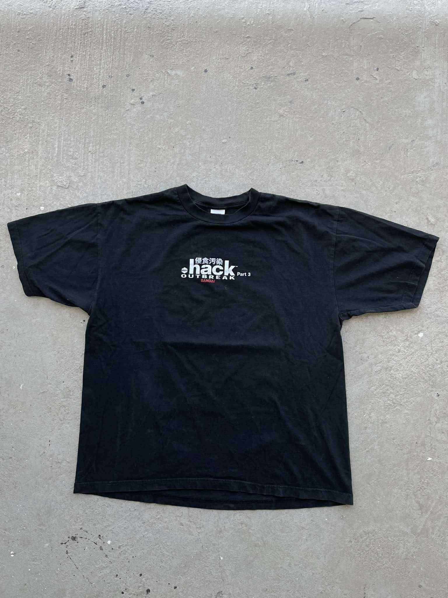 Anime Vintage Hack Outbreak Part 3 Anime T Shirt 2001 2003 Hoodie, Sweatshirt | PodTeesHub.com
