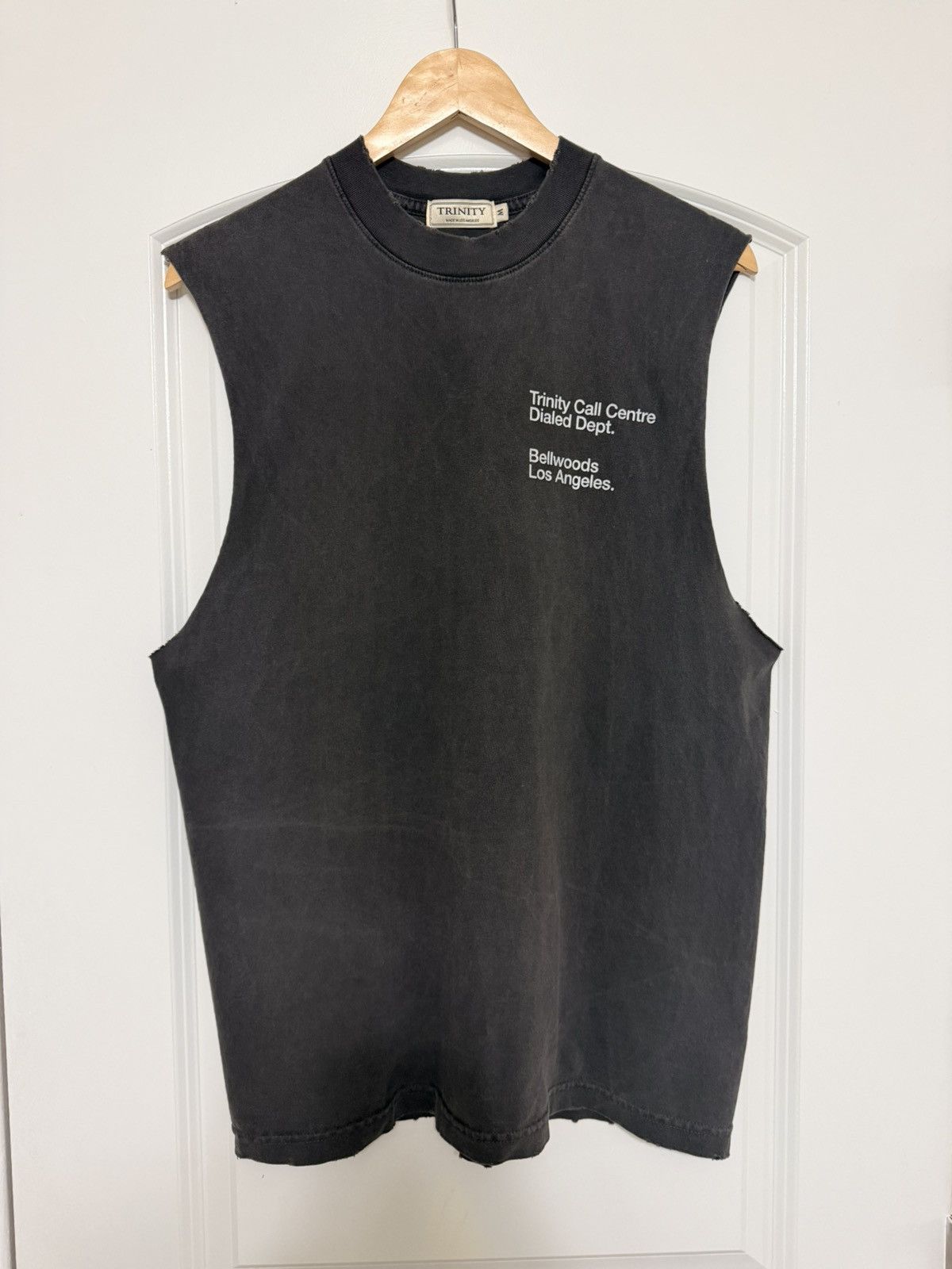 The Label Trinity Dial Dept Sleeveless Tee Hoodie, Sweatshirt | PodTeesHub.com