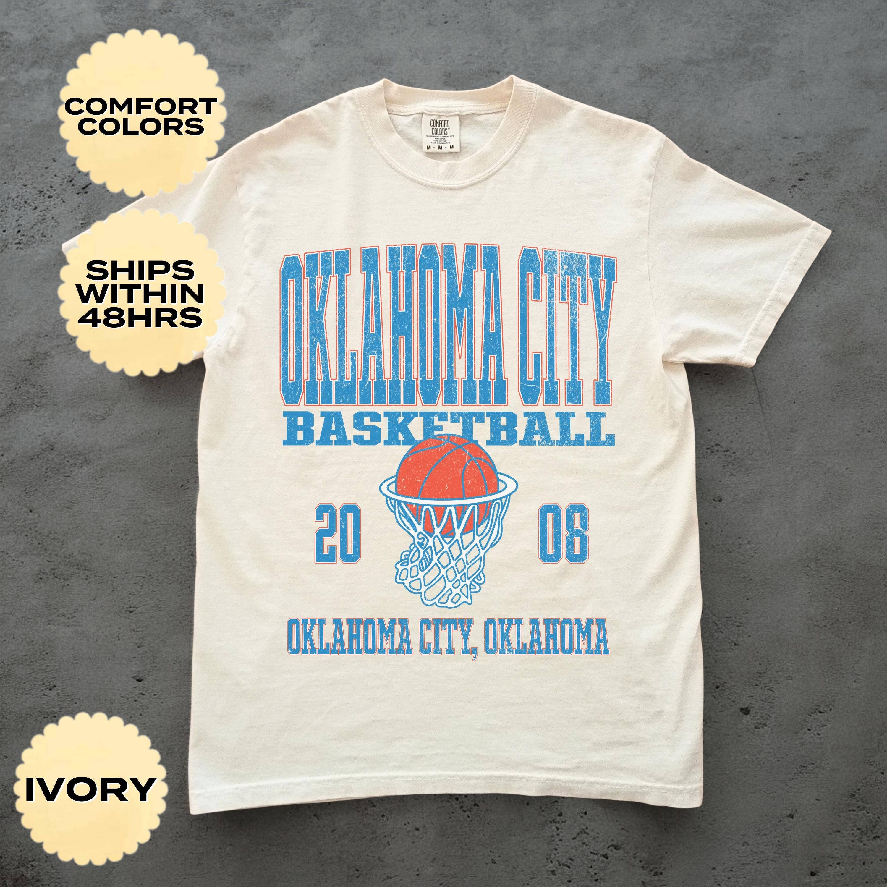 Oklahoma City Basketball Game Day Fan Tee Shirt Hoodie, Sweatshirt | PodTeesHub.com