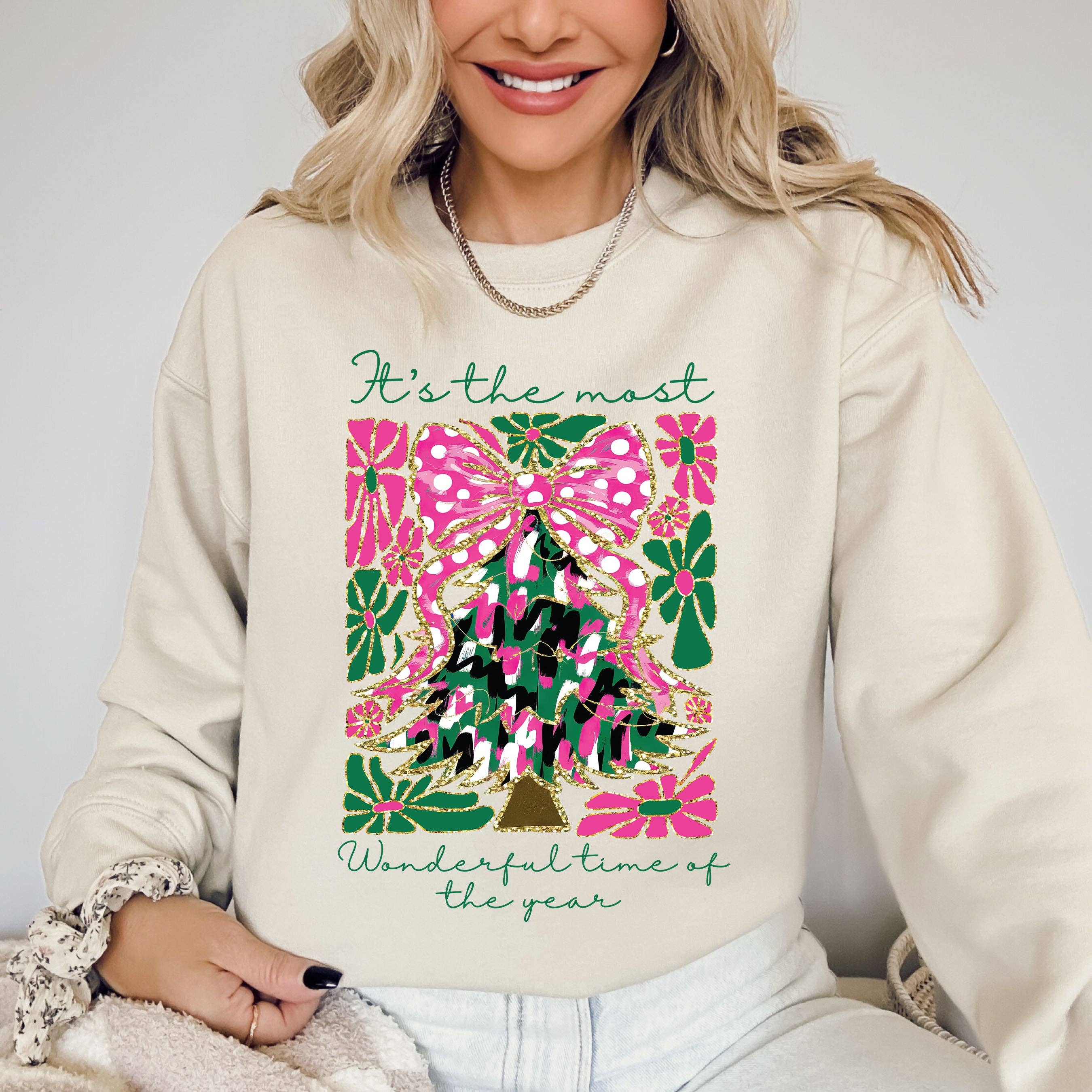 It's the Most Wonderful Time of the Year Fauxgold Sweatshirt T-Shirts, Hoodie | PodTeesHub.com