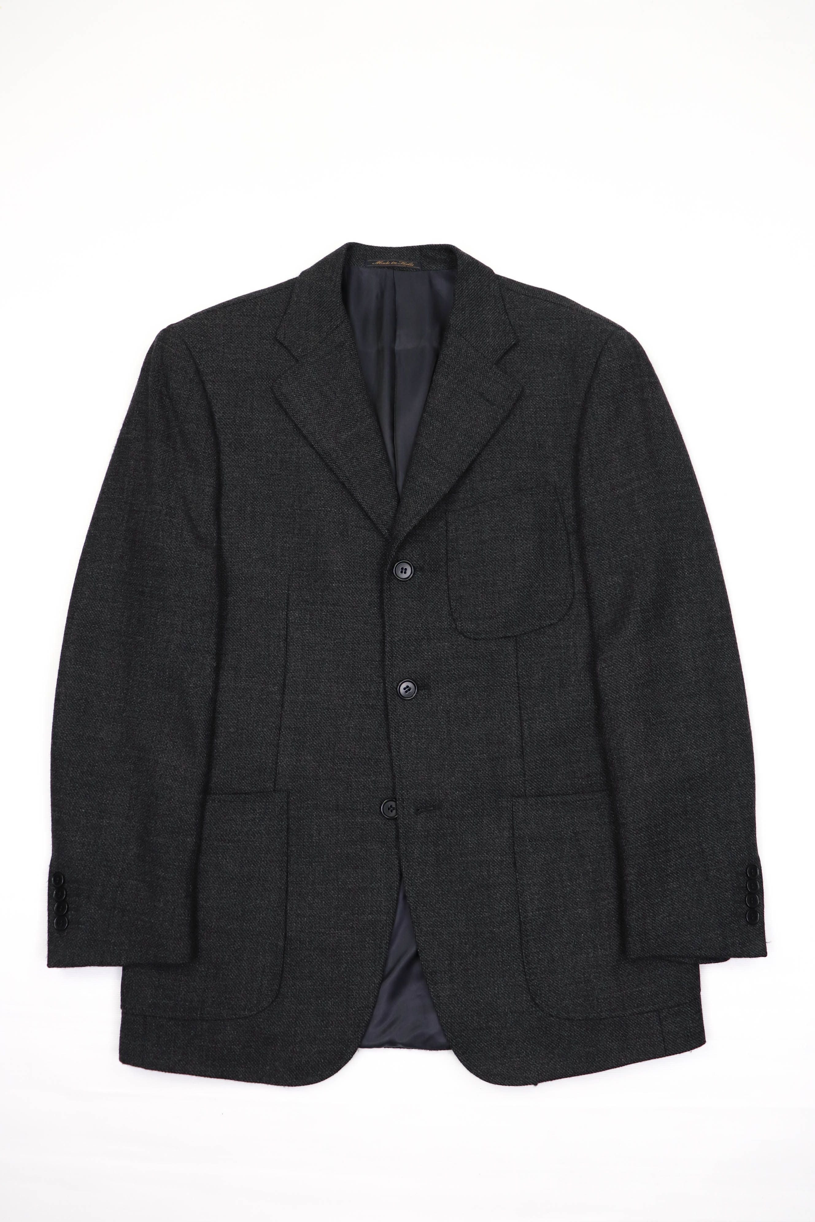 Loro Piana Sartoria Scuderi Loro Piana Zelander Charcoal Wool Blazer T-Shirts, Hoodie, Sweatshirt