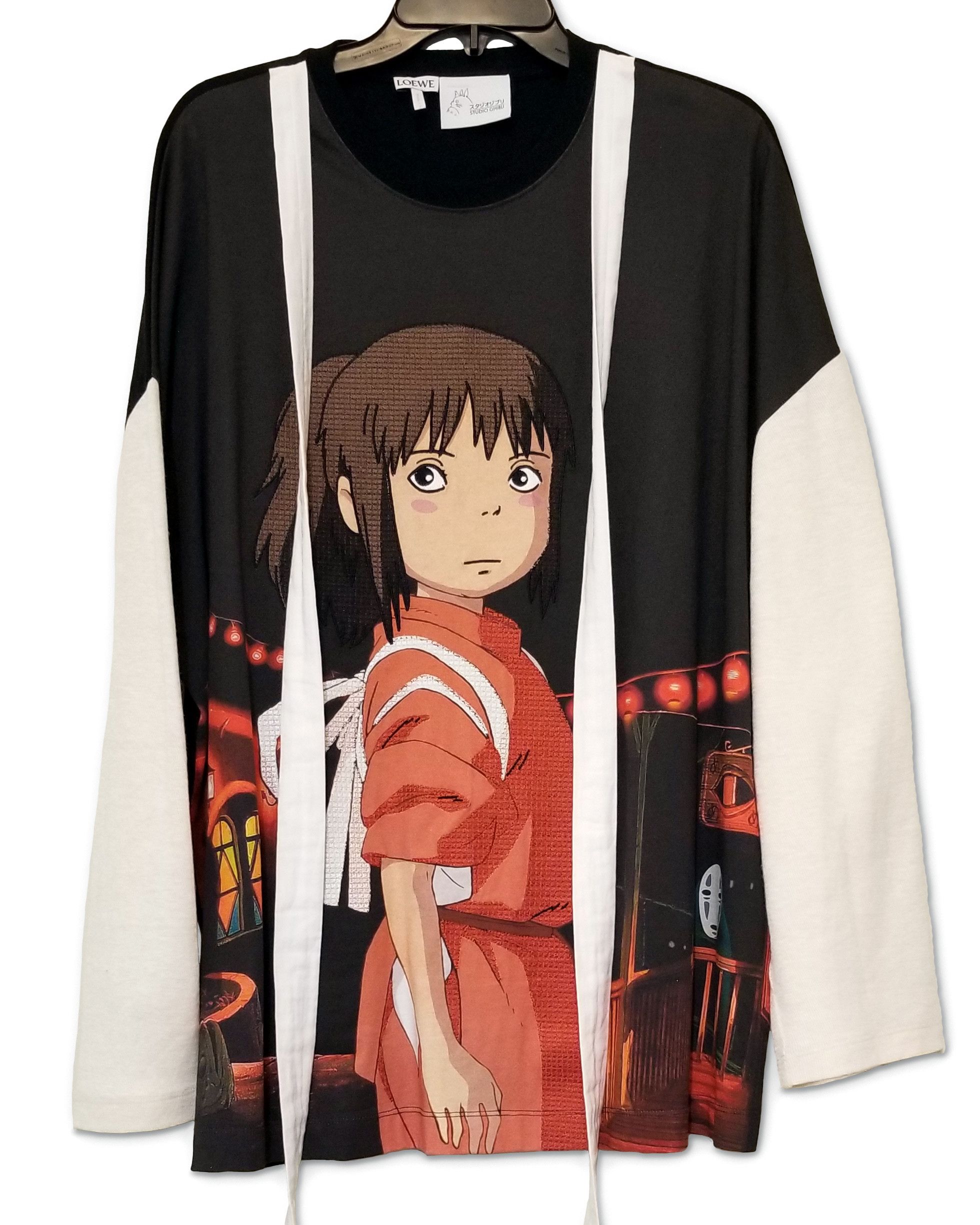 Loewe Spirited Away Studio Ghibli Chihiro Textured Shirt T-Shirts, Hoodie, Sweatshirt