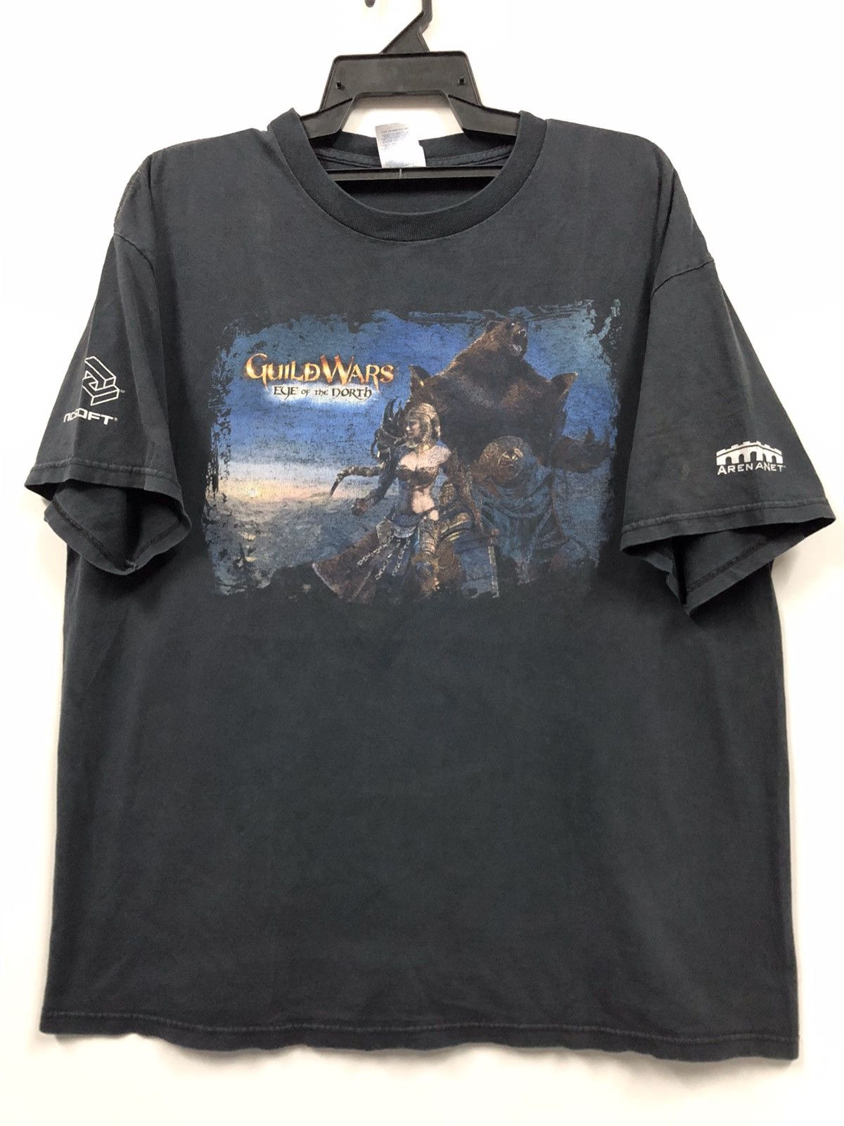 Optic Gaming 2007 Guild Wars Eye Of The North Faded Game Faded Tee Hoodie, Sweatshirt | PodTeesHub.com