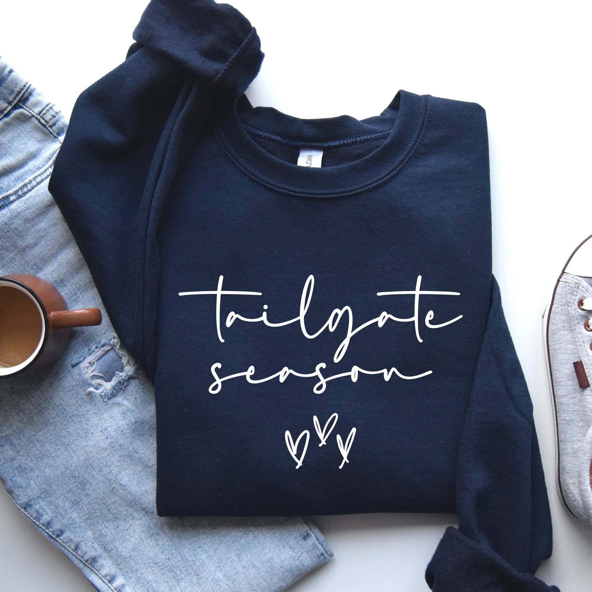 Tailgate Season, Football, Sports, Game Day Sweatshirt T-Shirts, Hoodie | PodTeesHub.com
