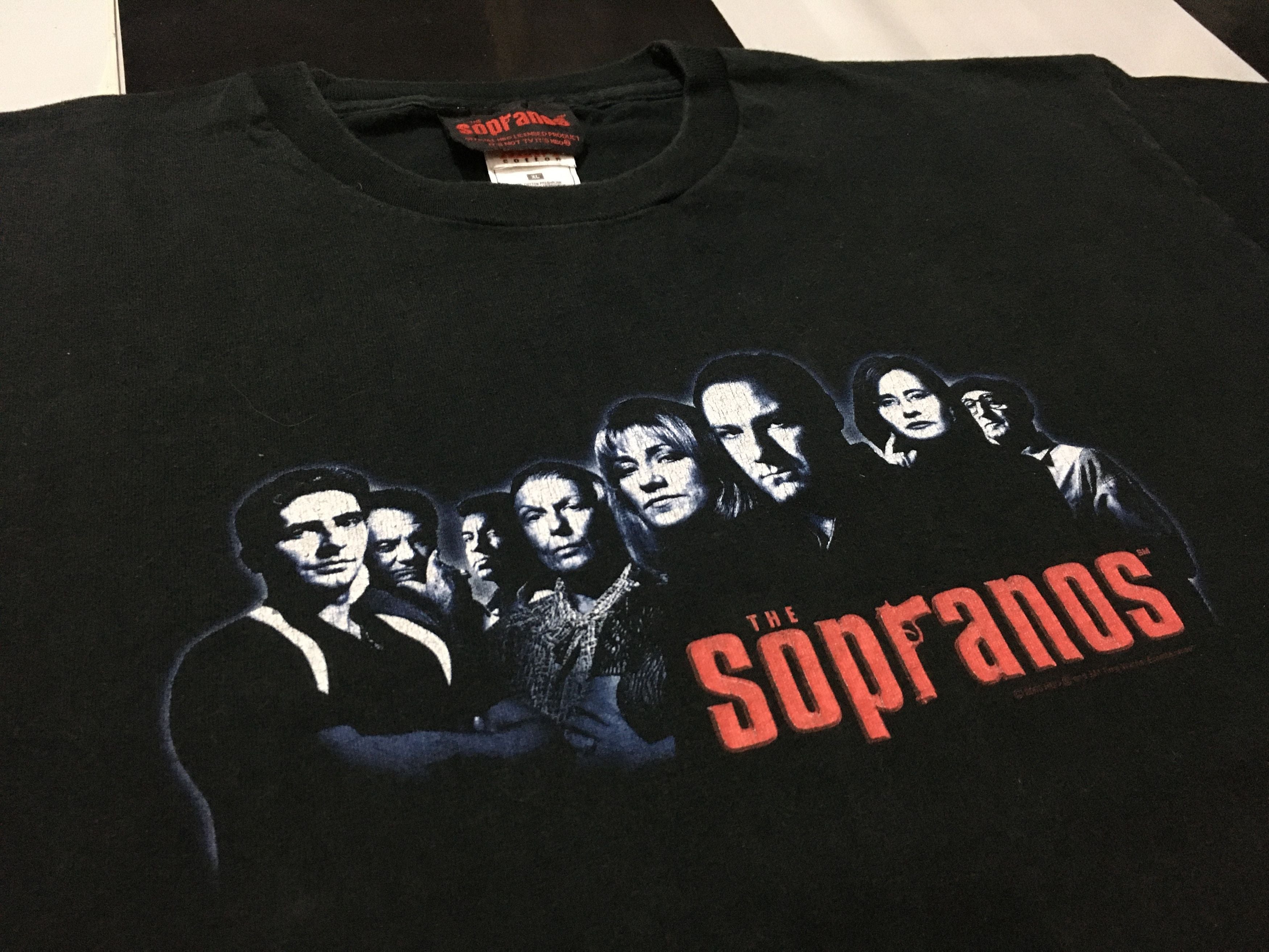 Rare Vintage The Sopranos Shirt 2000 Official Hbo Hoodie, Sweatshirt | PodTeesHub.com