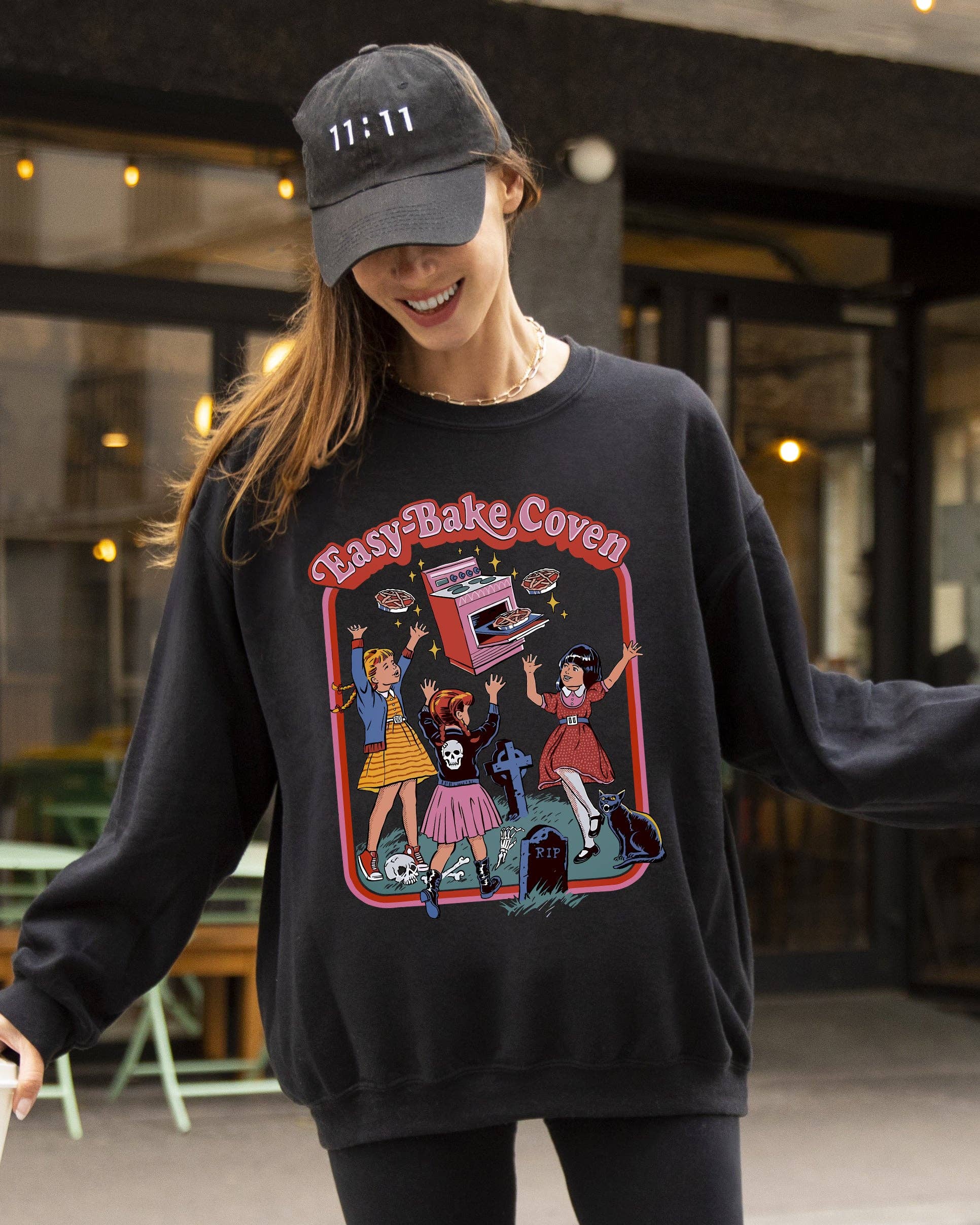 Easy-Bake Coven, Ghost, Skeleton, Halloween Sweatshirt T-Shirts, Hoodie | PodTeesHub.com