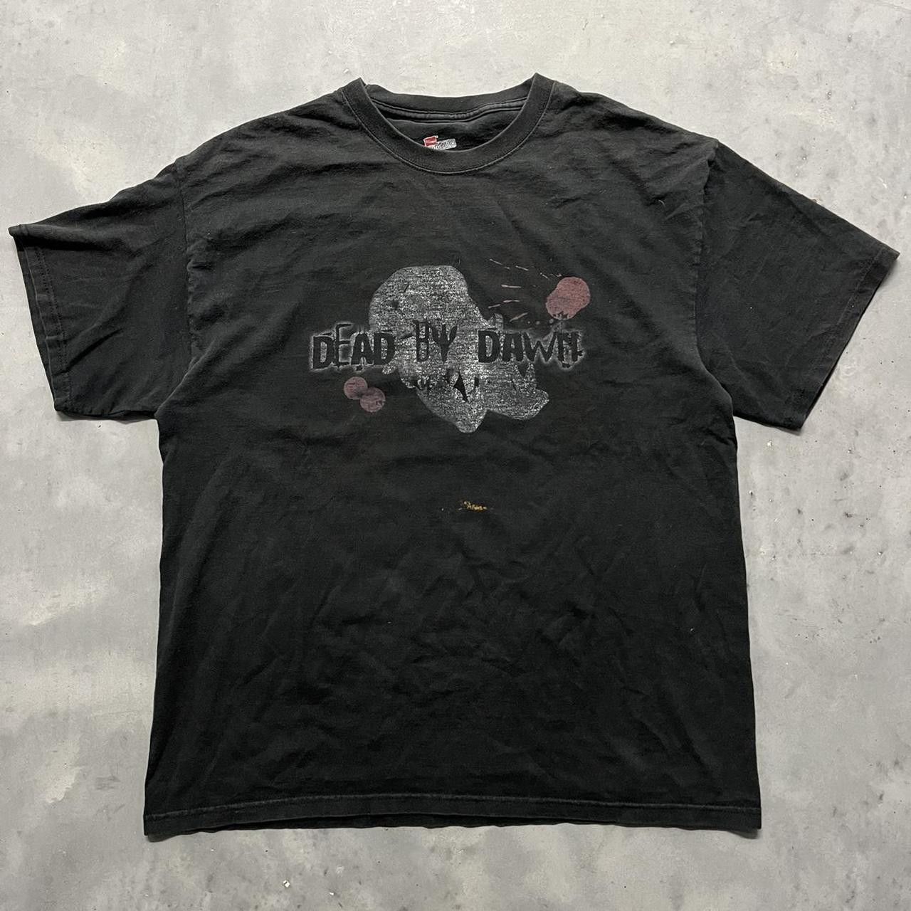 Vintage Crazy Y2k Grunge Dead By Dawn Zombie Horror Tee Hoodie, Sweatshirt | PodTeesHub.com