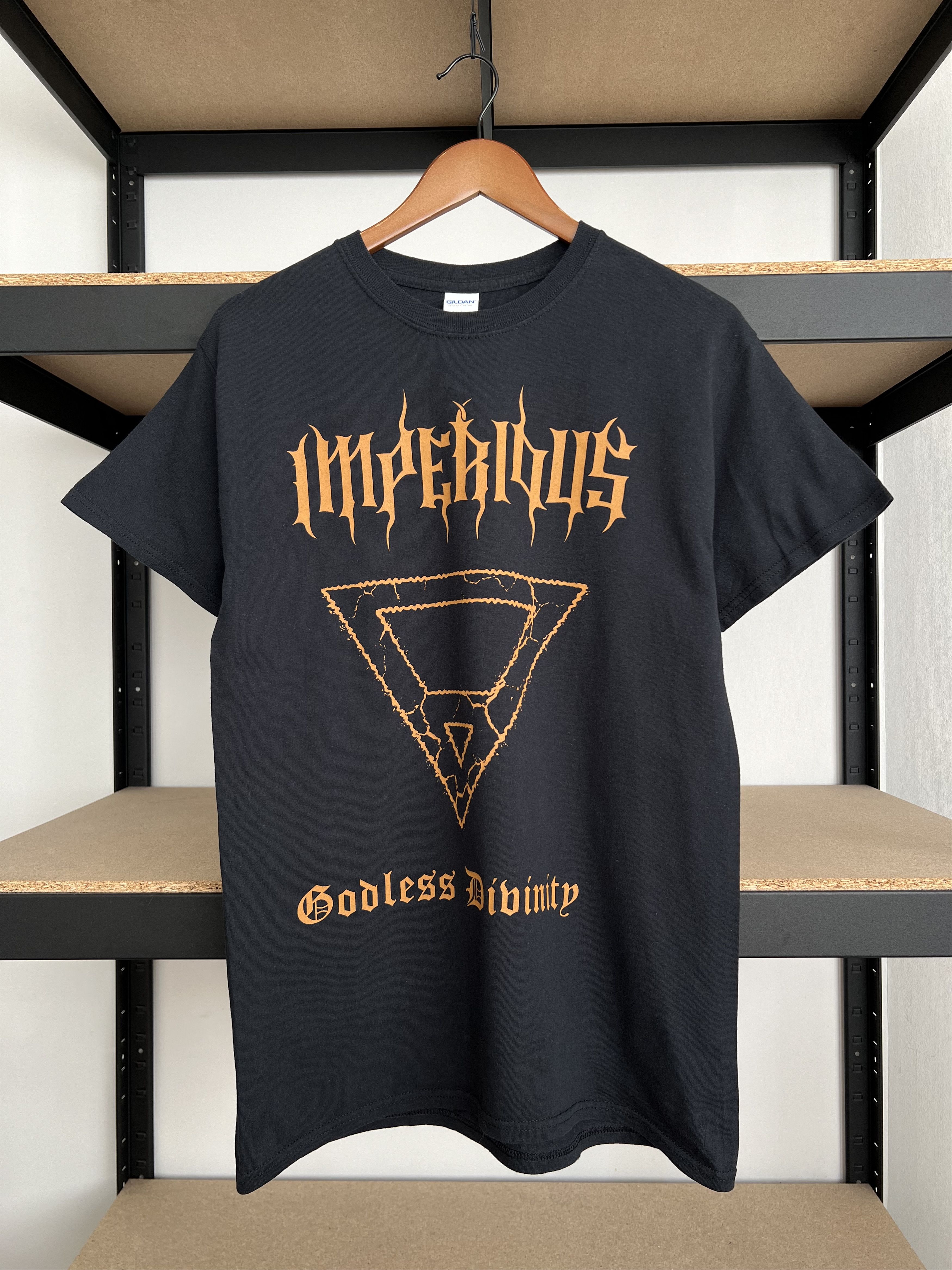 Band Vintage 2000s Imperious Godless Divinity Death Metal T-Shirts, Hoodie, Sweatshirt