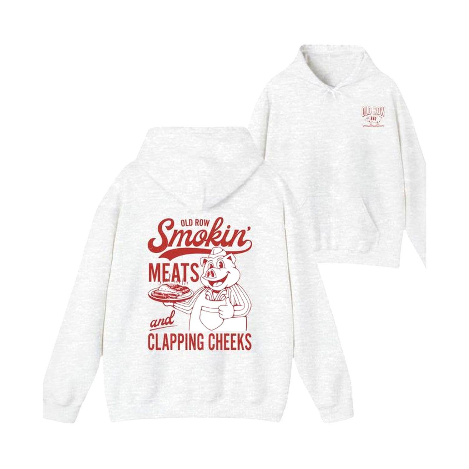 Old Row the Smokin Meats Graphic Tee For Men and Women Hoodie, Sweatshirt | PodTeesHub.com