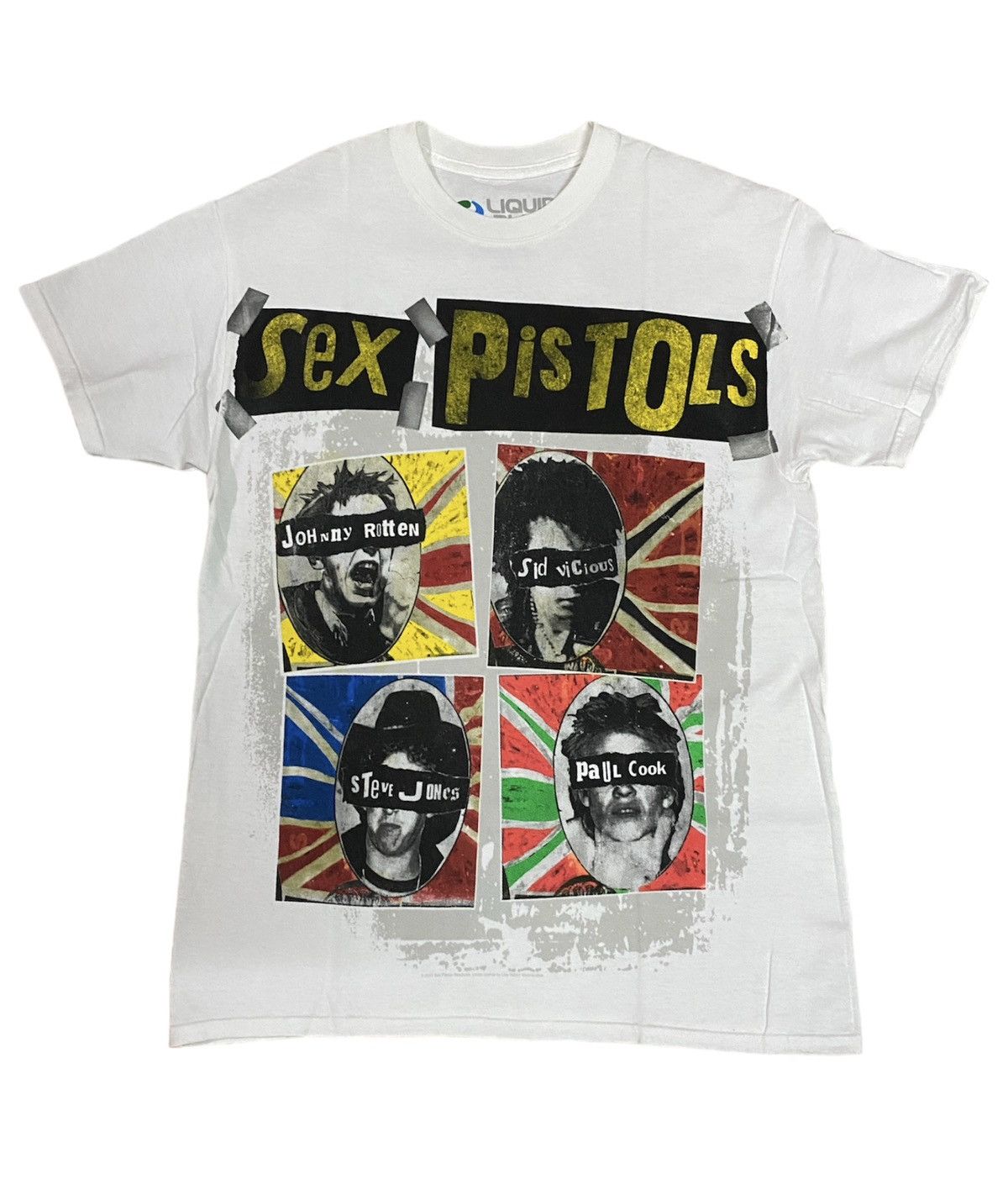 Band Tees Vintage Y2k Sex Pistols By Liquid Blue Punk Band Tees Hoodie, Sweatshirt | PodTeesHub.com