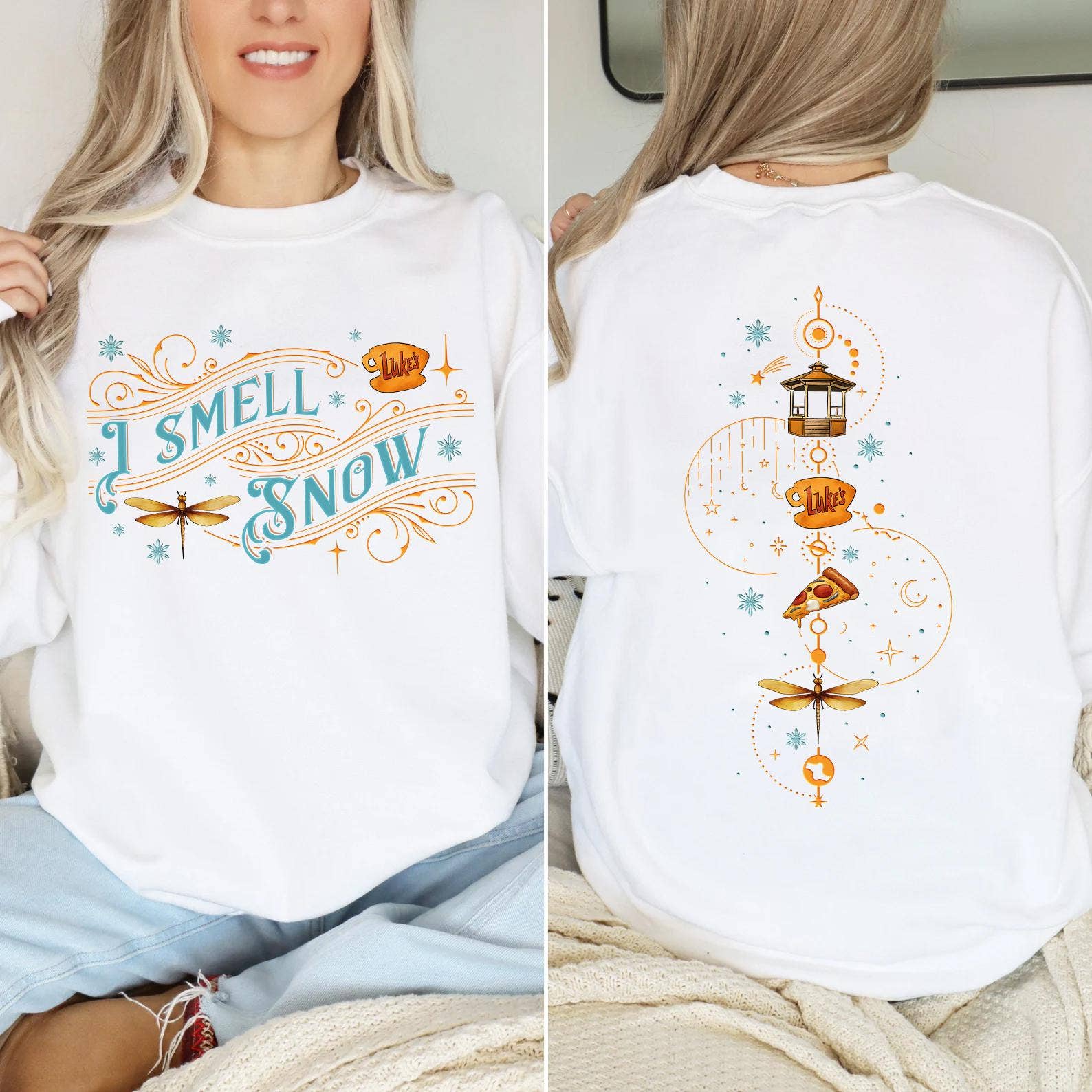 Stars Hollow Gilmore Girls Winter Sweater T-Shirts, Hoodie, Sweatshirt | PodTeesHub.com