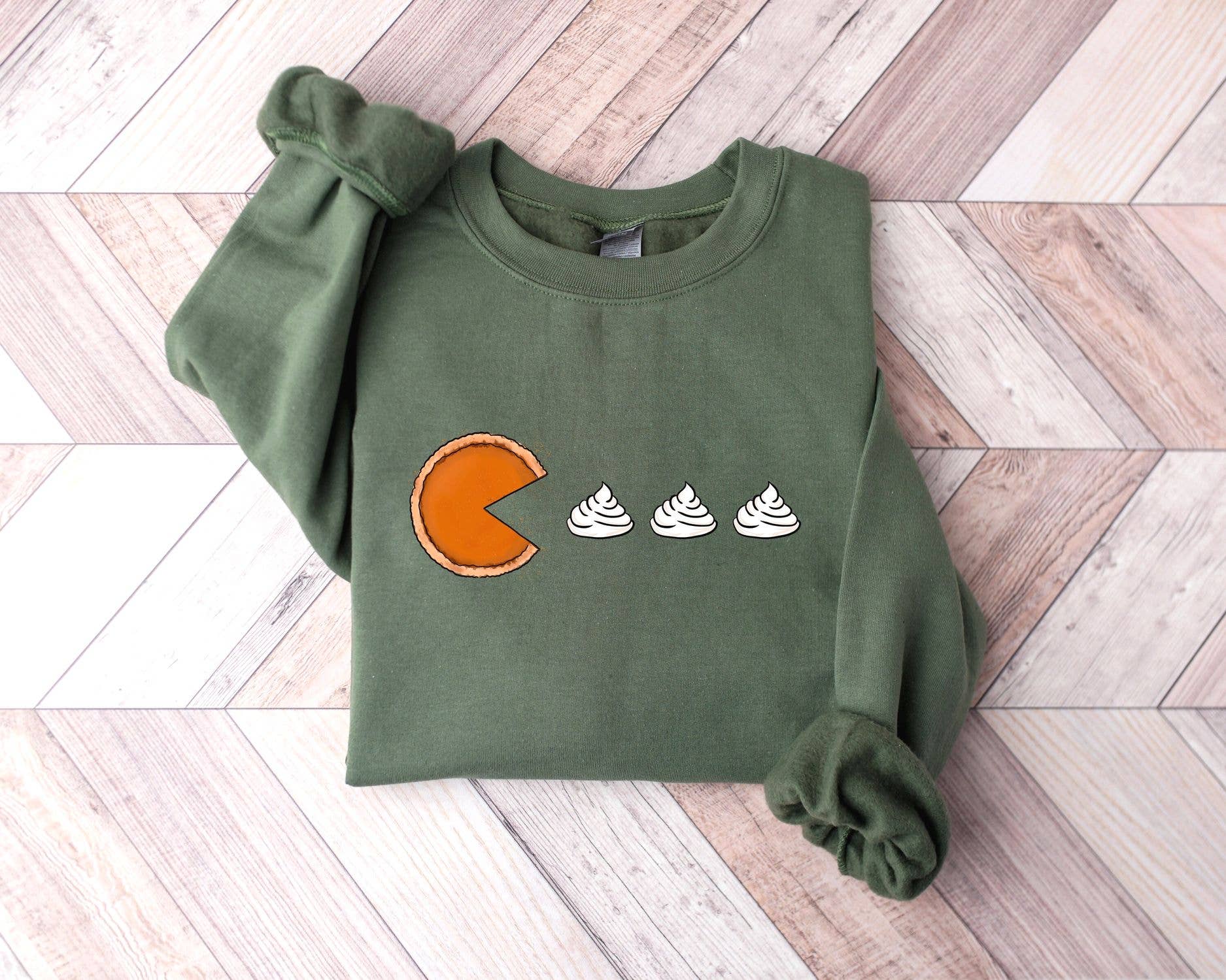 Pumpkin Pie Thanksgiving Sweatshirt Thick Thighs Season T-Shirts, Hoodie | PodTeesHub.com