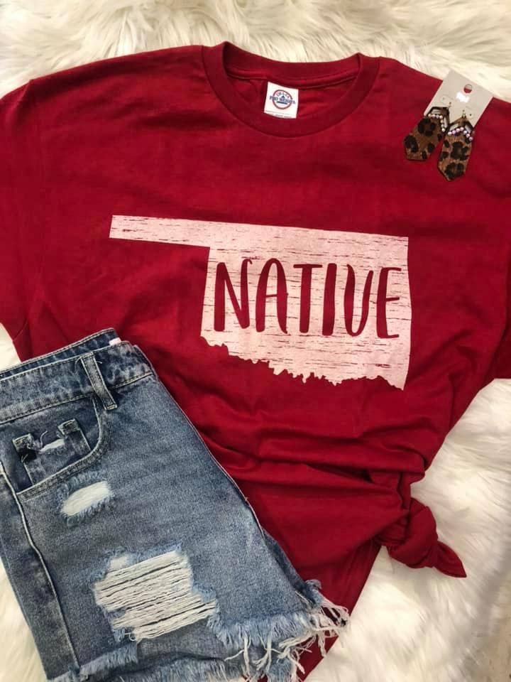 Oklahoma Native Tee Hoodie, Sweatshirt | PodTeesHub.com