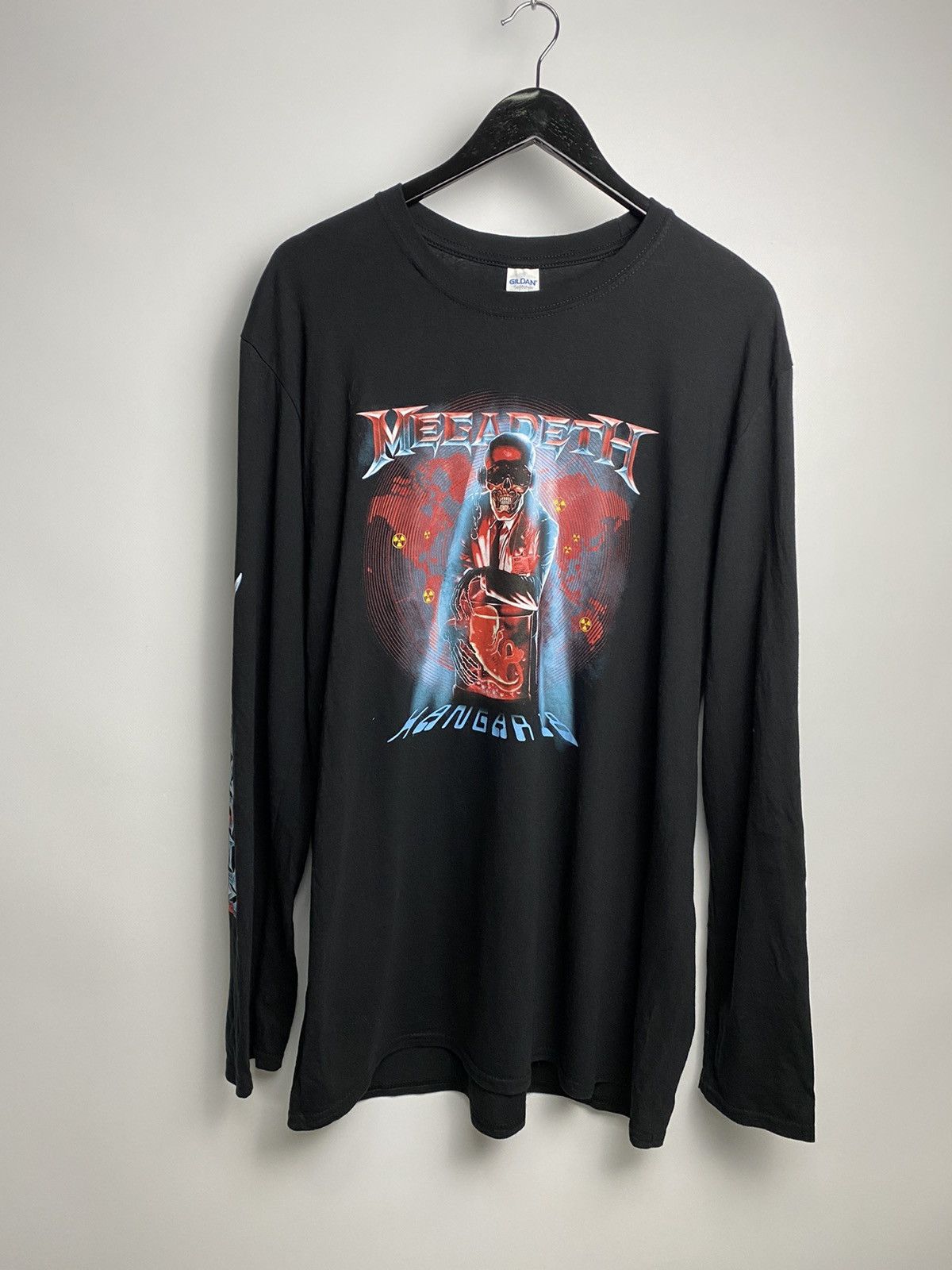 Band Tees Megadeath Longsleeve Xl Size Hoodie, Sweatshirt | PodTeesHub.com