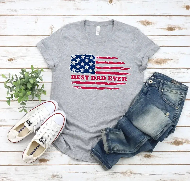 Best Dad Ever T-Shirt Hoodie, Sweatshirt | PodTeesHub.com
