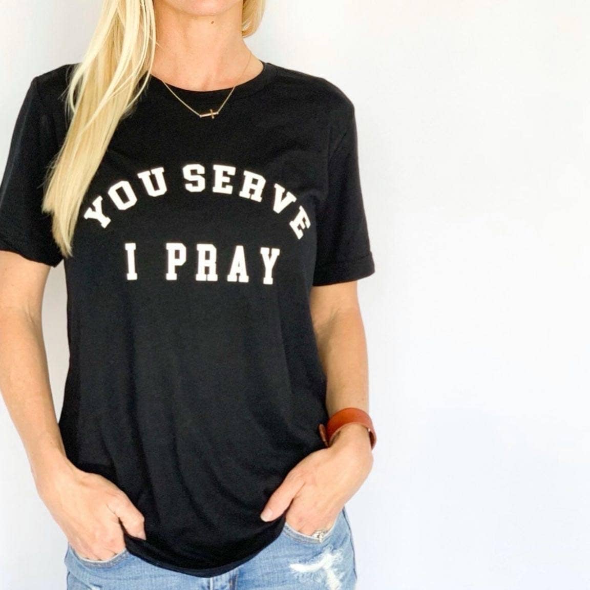 Ysip Black Tee | Christian Apparel | Military Hoodie, Sweatshirt | PodTeesHub.com