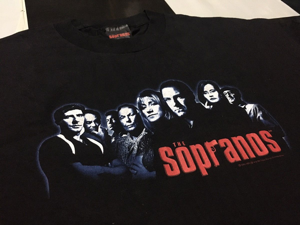 Rare Vintage The Sopranos Shirt 2000 Hbo Official Hoodie, Sweatshirt | PodTeesHub.com