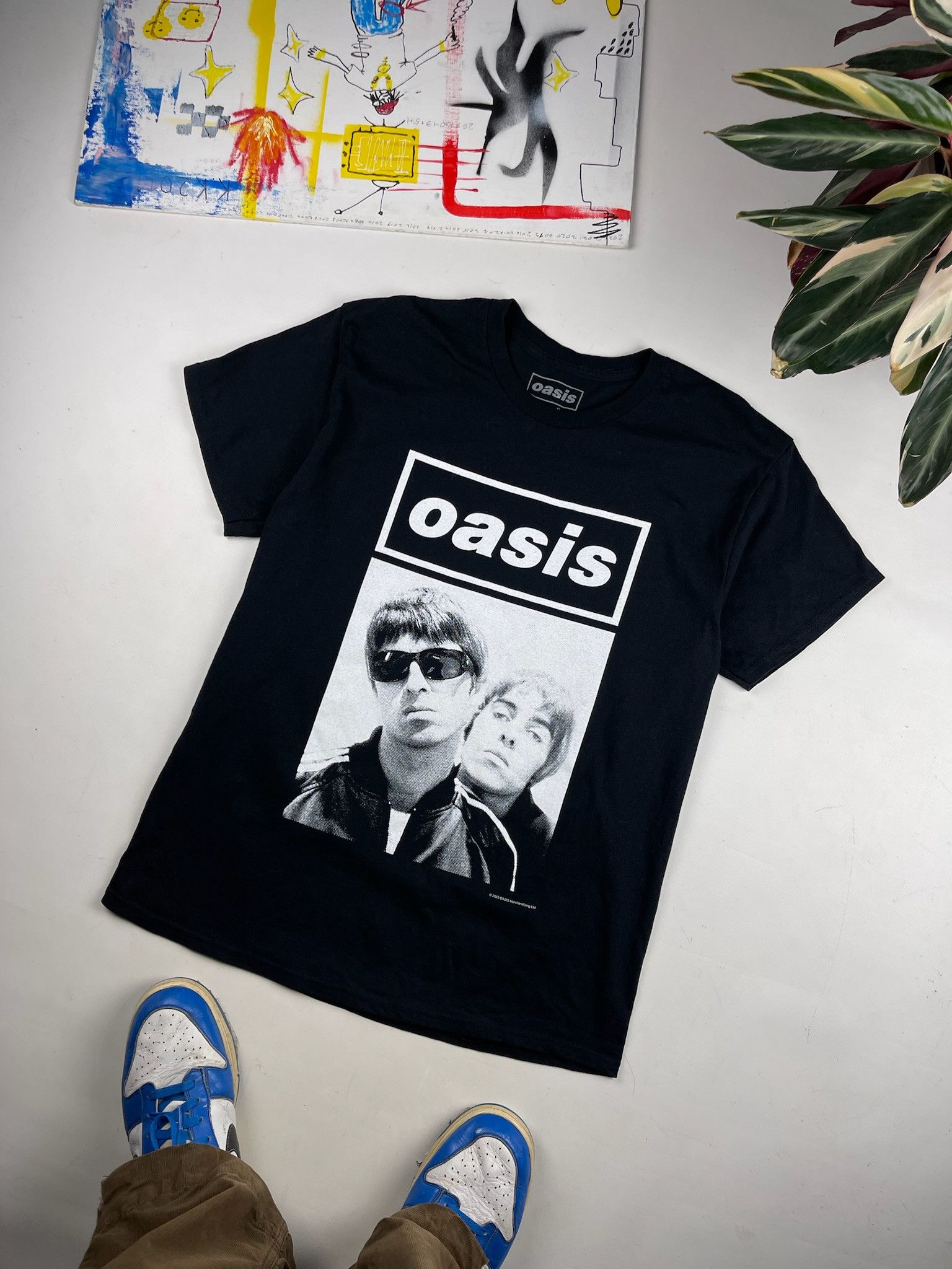 Band Tees Oasis Liam Gallagher Britpop Band Tee Vintage Style Hoodie, Sweatshirt | PodTeesHub.com