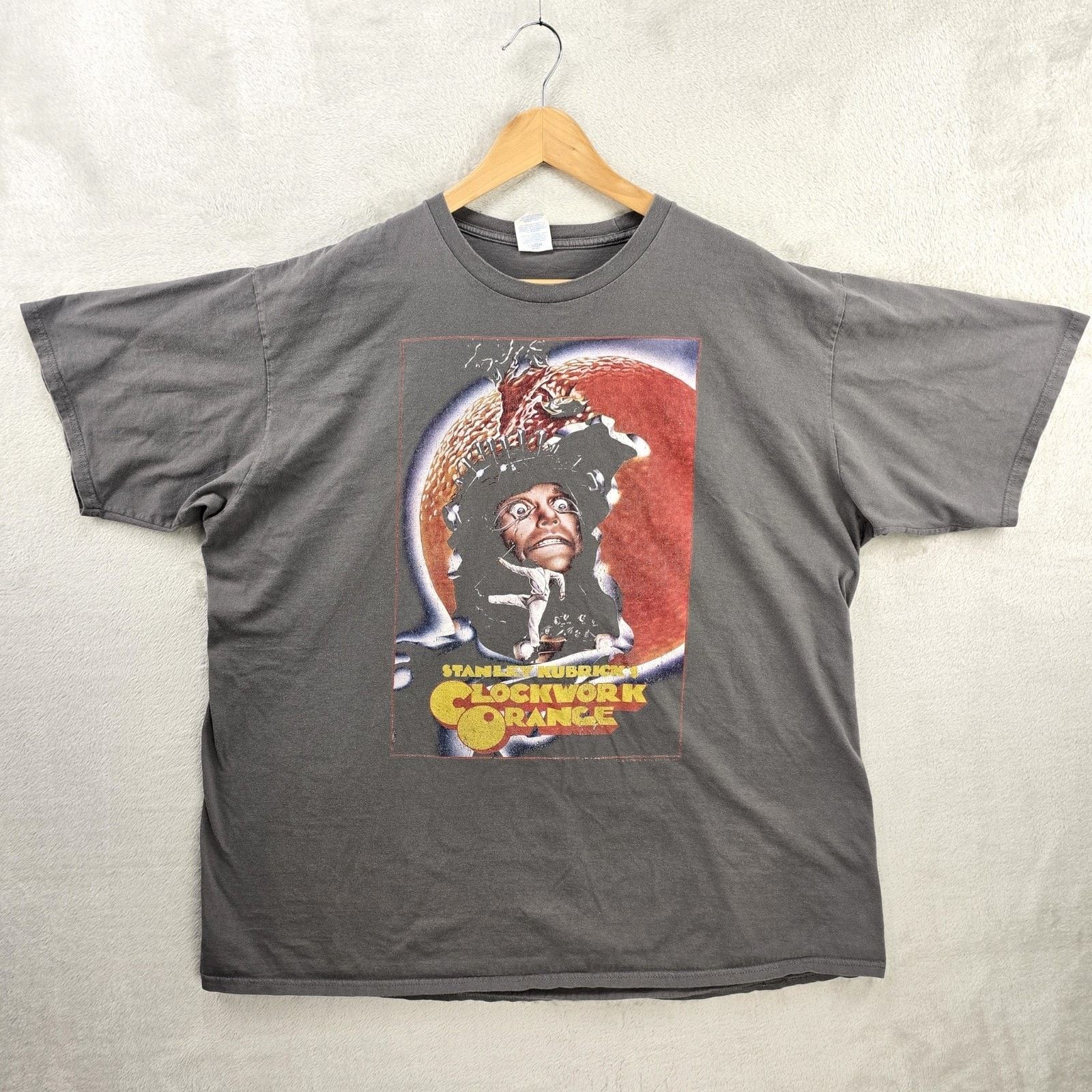 Other Vintage A Clockwork Orange Shirt Xxl 3xl Gray Y2k Movie Tee Hoodie, Sweatshirt | PodTeesHub.com
